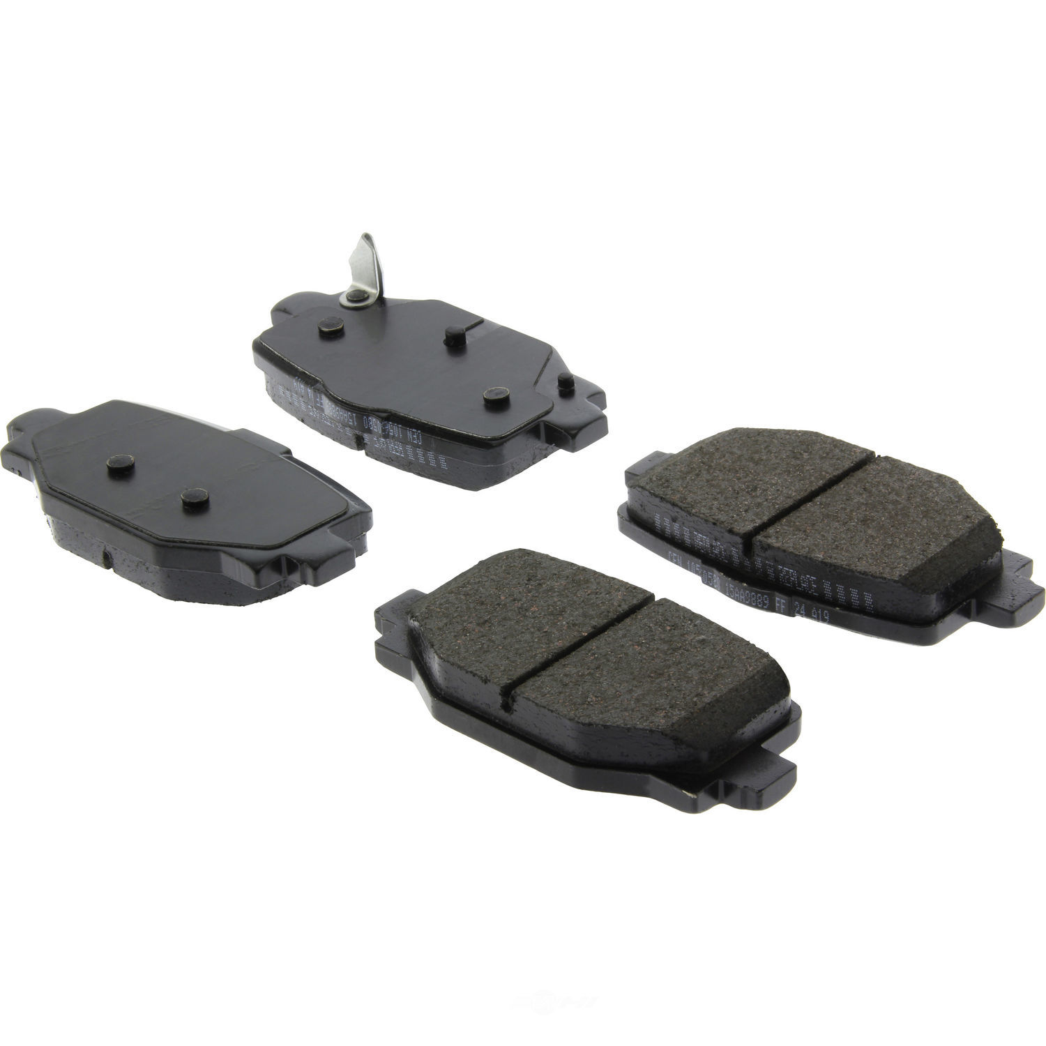 CENTRIC PARTS - Centric Posi-Quiet Ceramic Disc Brake Pad Sets (Rear) - CEC 105.60580