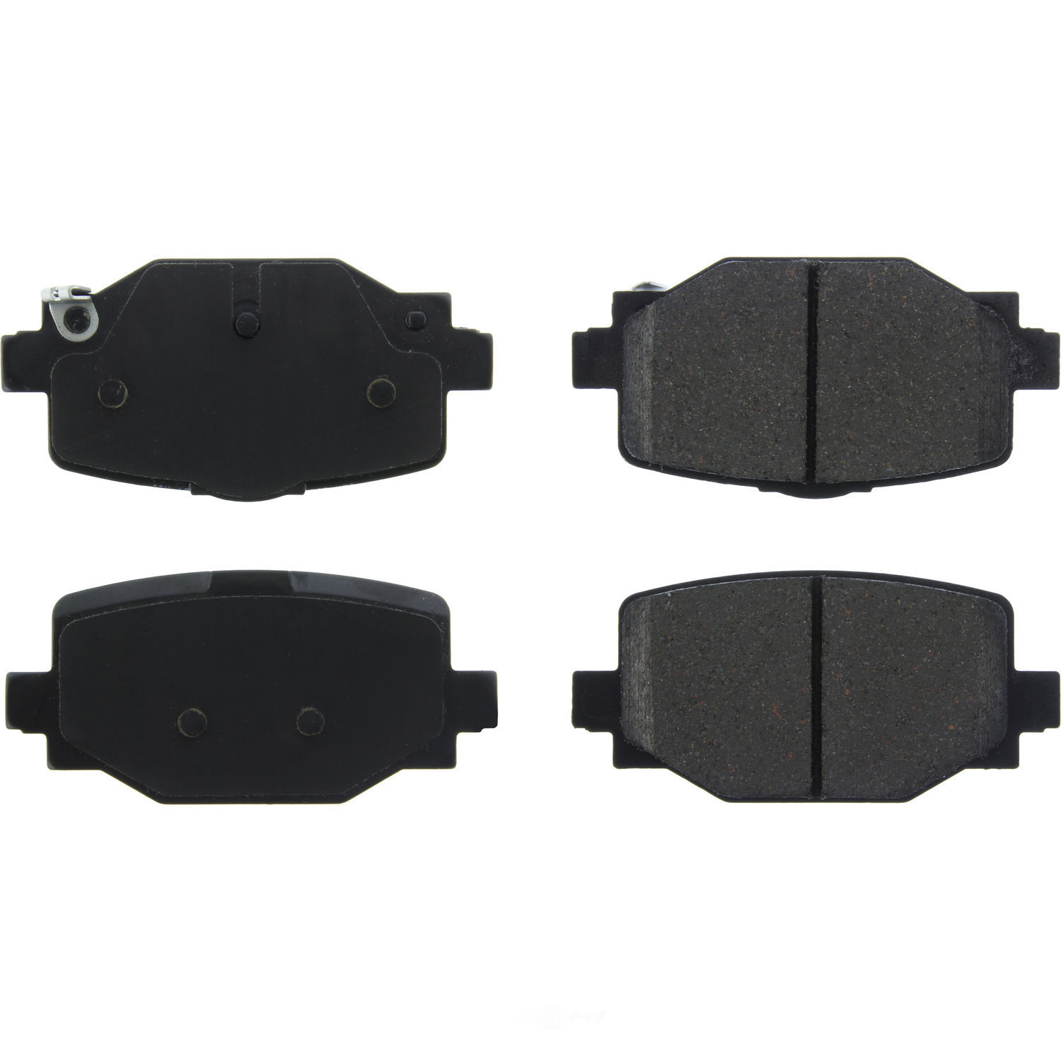 CENTRIC PARTS - Centric Posi-Quiet Ceramic Disc Brake Pad Sets (Rear) - CEC 105.60580
