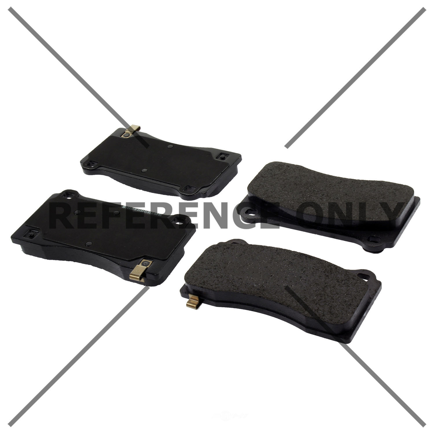 CENTRIC PARTS - Centric Posi-Quiet Ceramic Disc Brake Pad Sets (Front) - CEC 105.60950