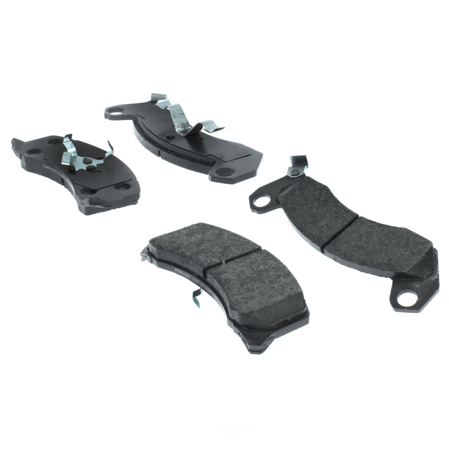 CENTRIC PARTS - Posi-Quiet Extended Wear Disc Brake Pad w/Shims & Hardware (Front) - CEC 106.02000