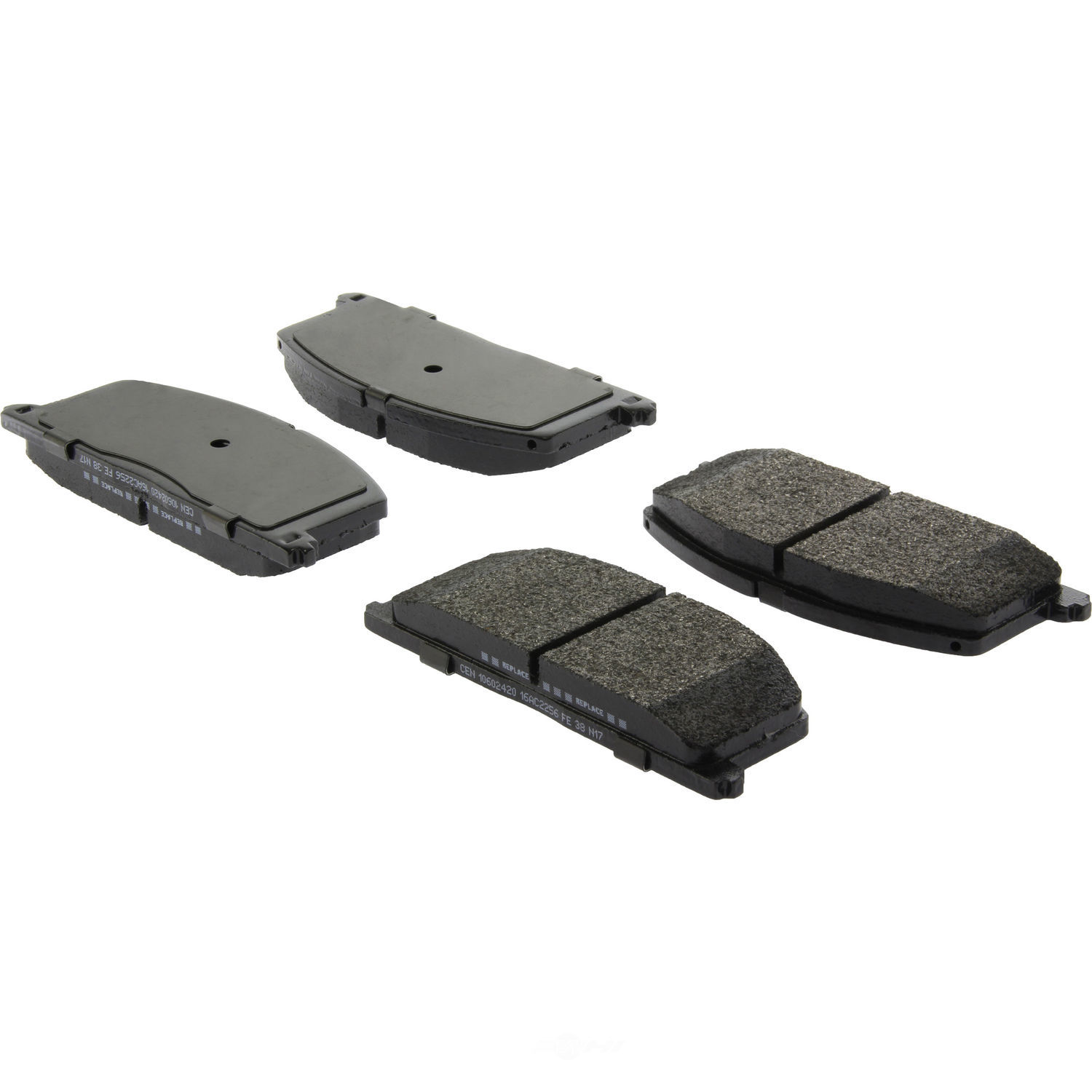 CENTRIC PARTS - Centric Posi Quiet XT Semi-Metallic Disc Brake Pad Sets (Front) - CEC 106.02420