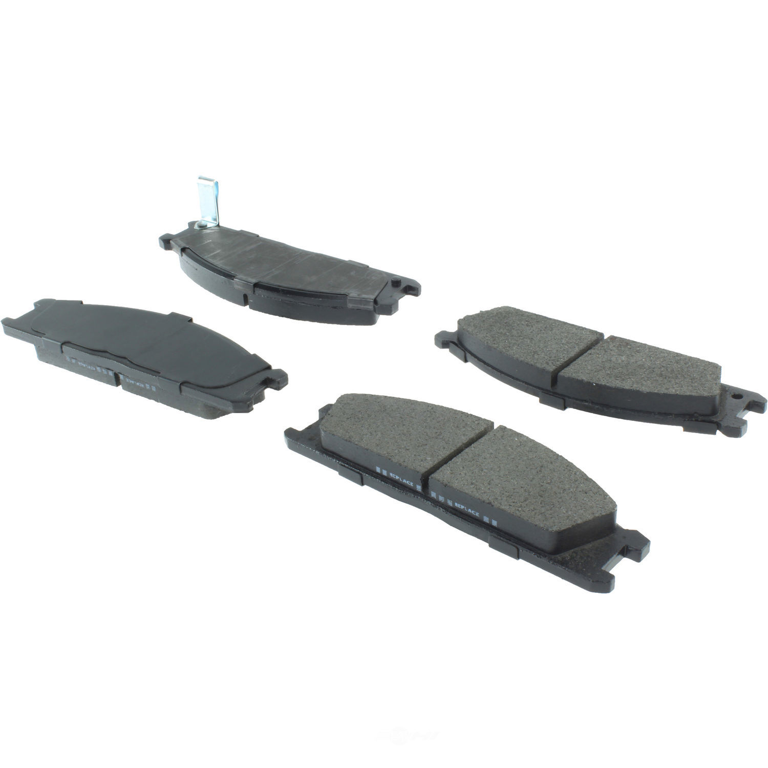 CENTRIC PARTS - Posi-Quiet Extended Wear Disc Brake Pad w/Shims & Hardware-Preferred (Front) - CEC 106.03330