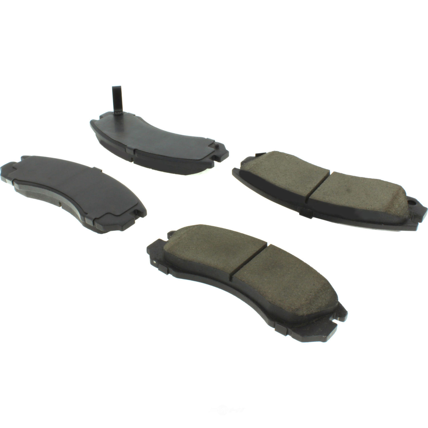 CENTRIC PARTS - Centric Posi-Quiet Extended Wear Semi-Metallic Disc Brake Pad Sets (Front) - CEC 106.05300