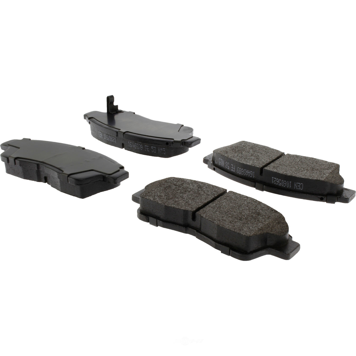 CENTRIC PARTS - Posi-Quiet Extended Wear Disc Brake Pad w/Shims & Hardware (Front) - CEC 106.05621