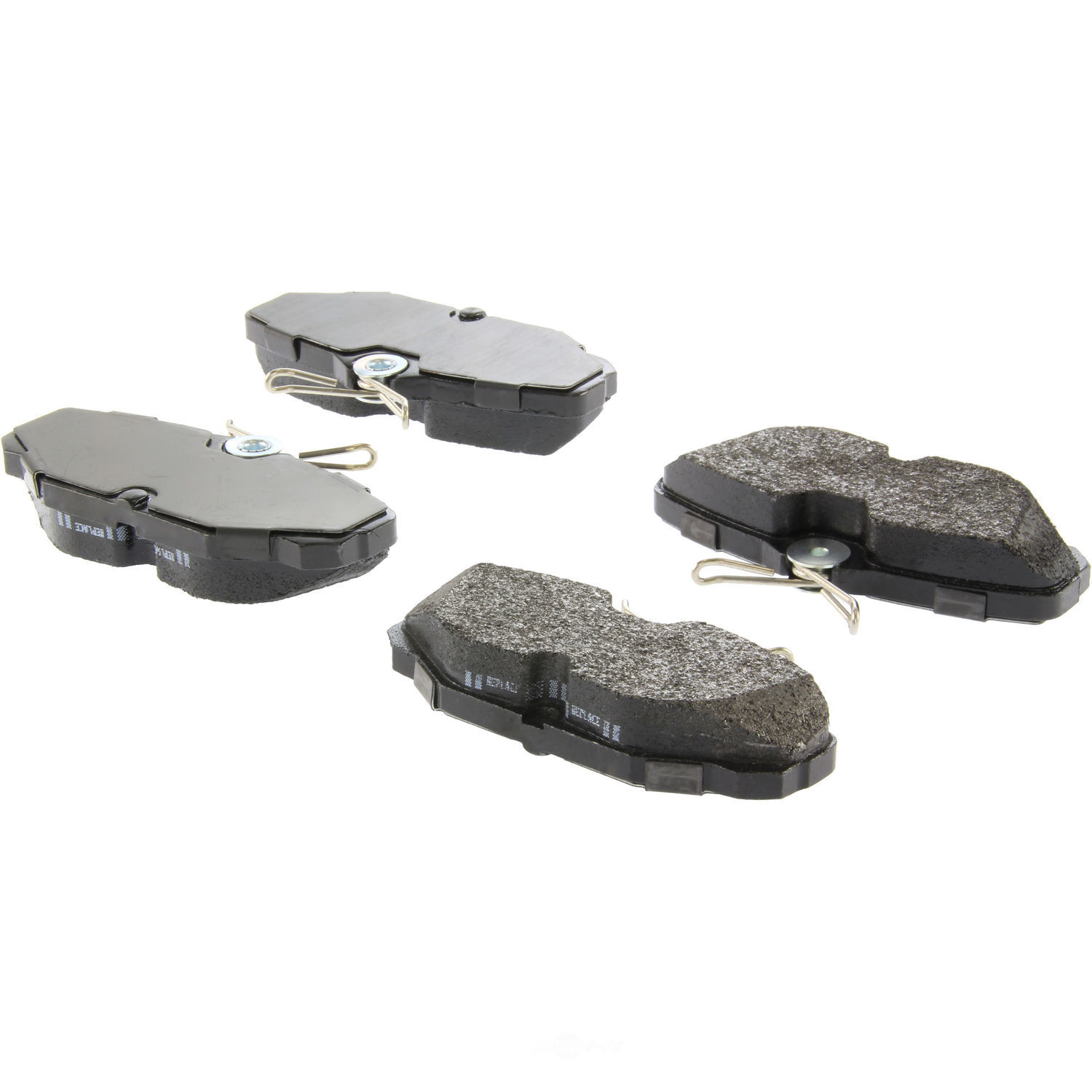 CENTRIC PARTS - Centric Posi Quiet XT Semi-Metallic Disc Brake Pad Sets (Rear) - CEC 106.06100
