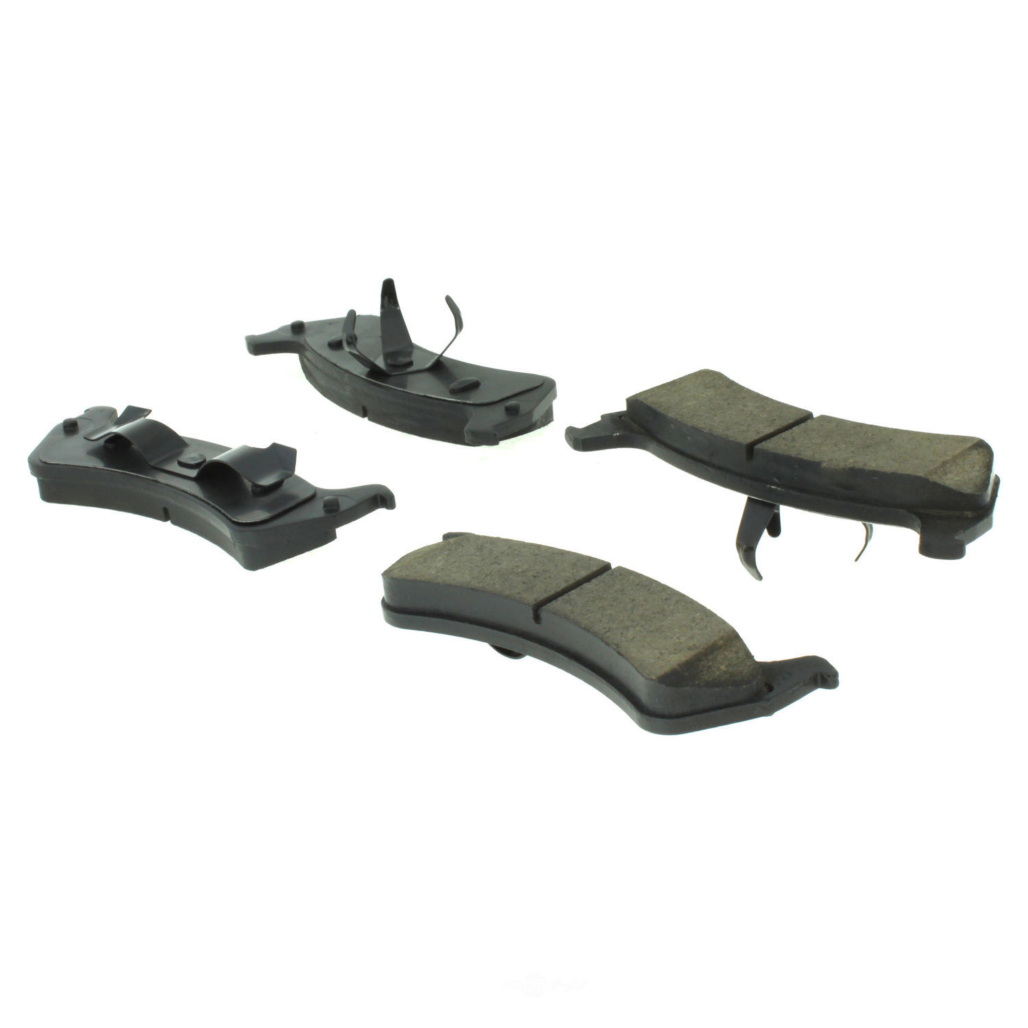 CENTRIC PARTS - Posi-Quiet Extended Wear Disc Brake Pad w/Shims & Hardware-Preferred (Rear) - CEC 106.06670