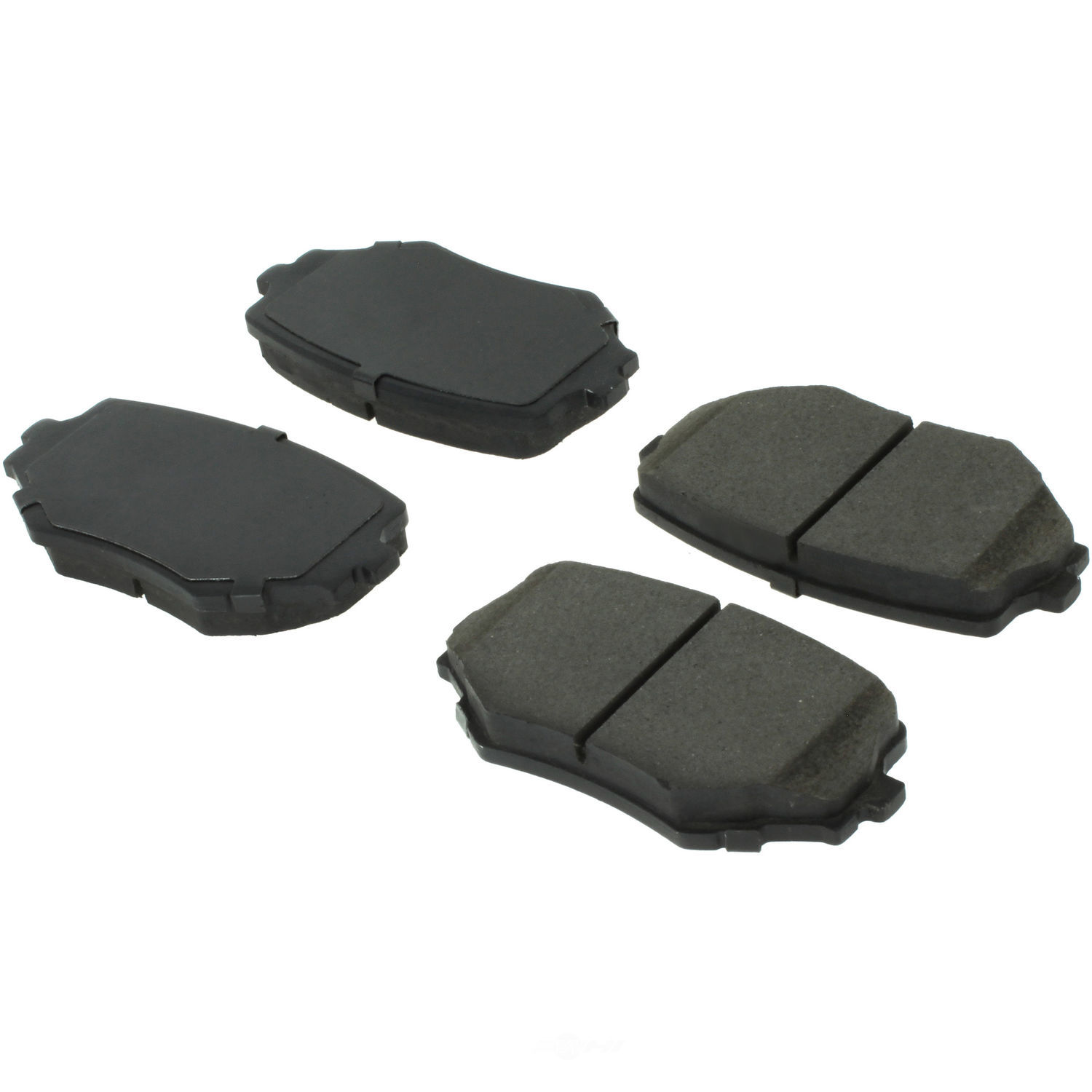 CENTRIC PARTS - Centric Posi Quiet XT Semi-Metallic Disc Brake Pad Sets (Front) - CEC 106.06800