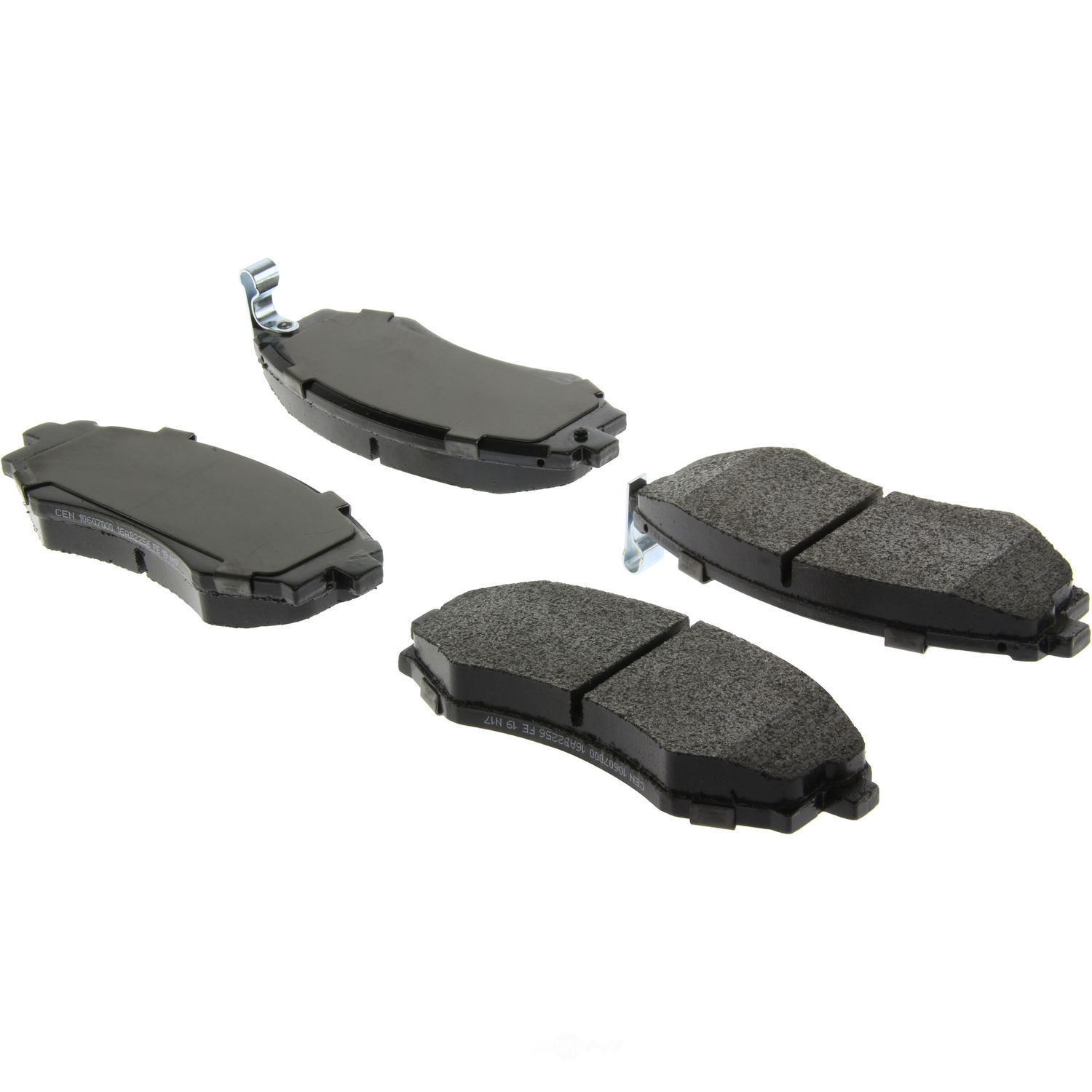 CENTRIC PARTS - Centric Posi Quiet XT Semi-Metallic Disc Brake Pad Sets (Front) - CEC 106.07000