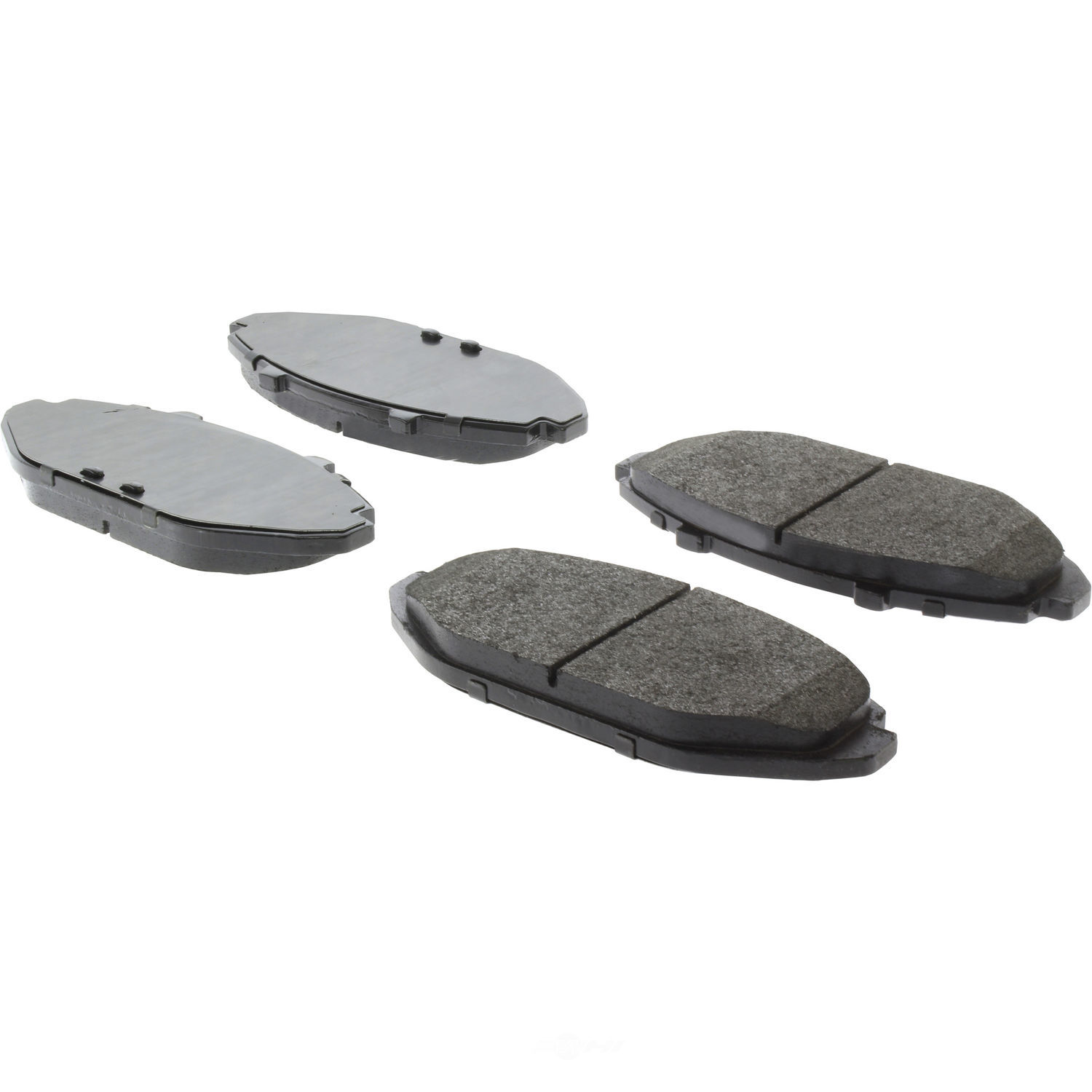 CENTRIC PARTS - Centric Posi Quiet XT Semi-Metallic Disc Brake Pad Sets (Front) - CEC 106.07480