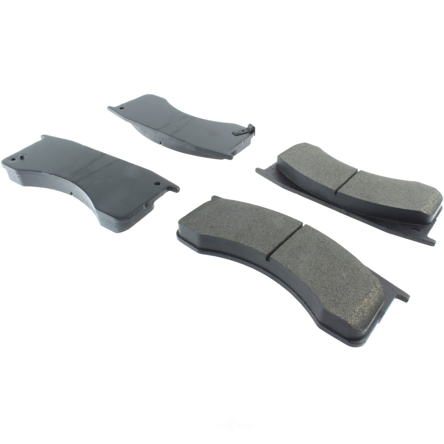 CENTRIC PARTS - Posi-Quiet Extended Wear Disc Brake Pad w/Shims & Hardware-Preferred (Rear) - CEC 106.07690