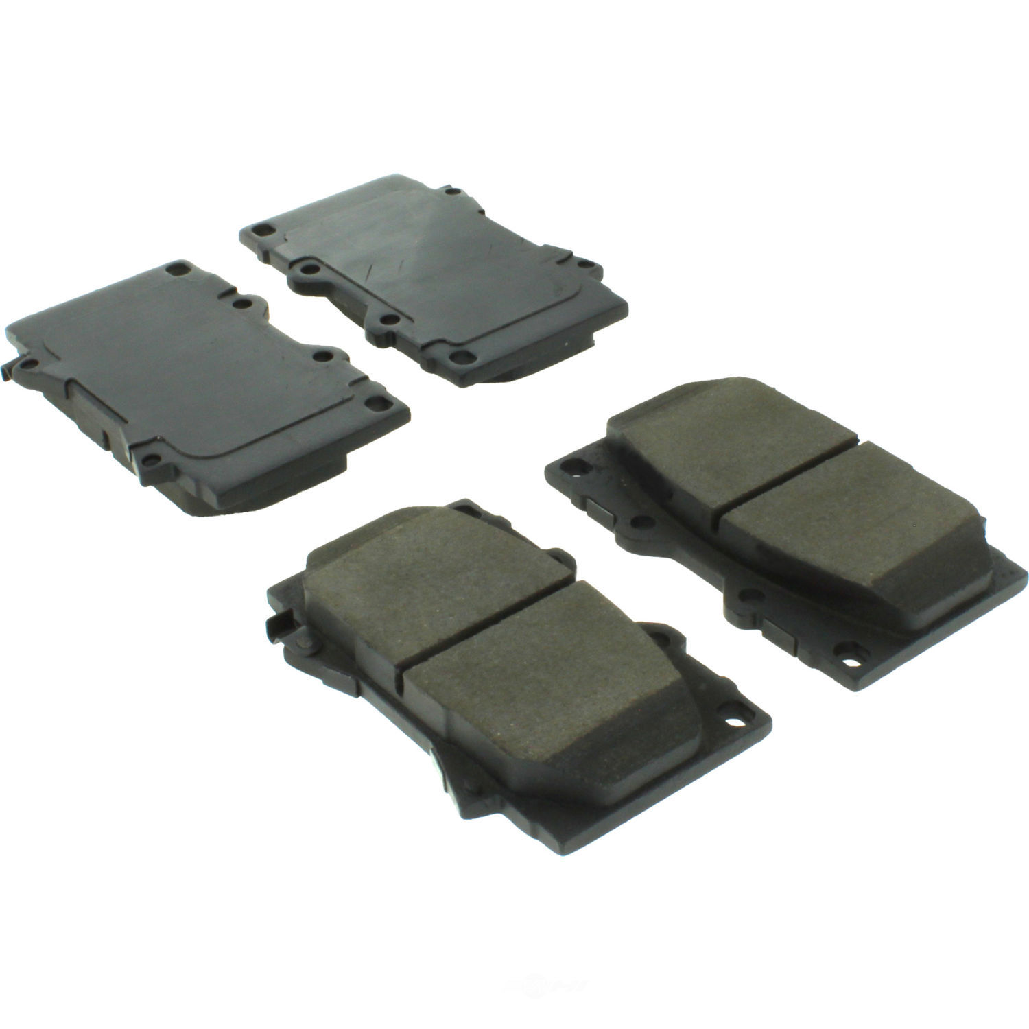 CENTRIC PARTS - Centric Posi Quiet XT Semi-Metallic Disc Brake Pad Sets (Front) - CEC 106.07720