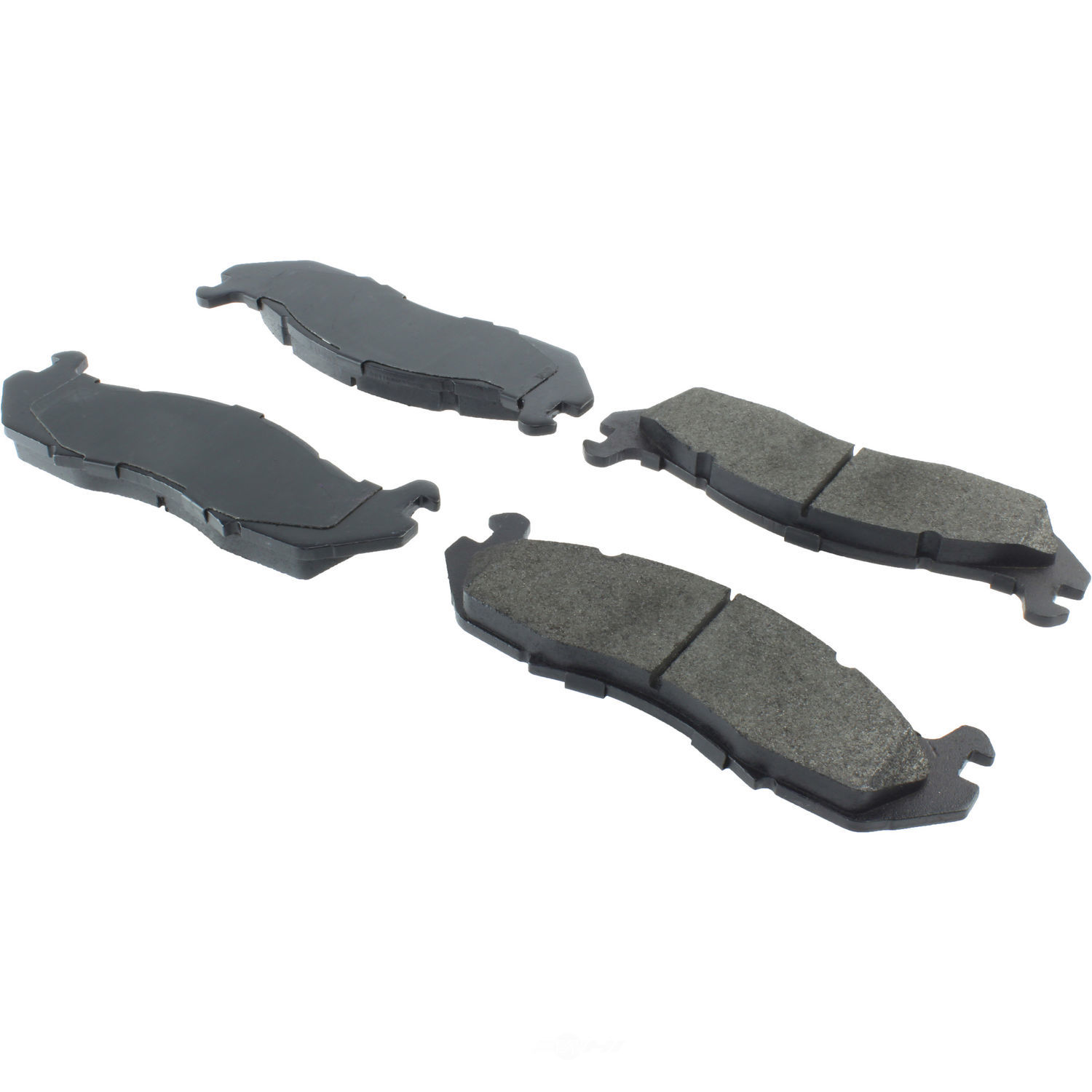CENTRIC PARTS - Centric Posi-Quiet Extended Wear Semi-Metallic Disc Brake Pad Sets (Front) - CEC 106.07880