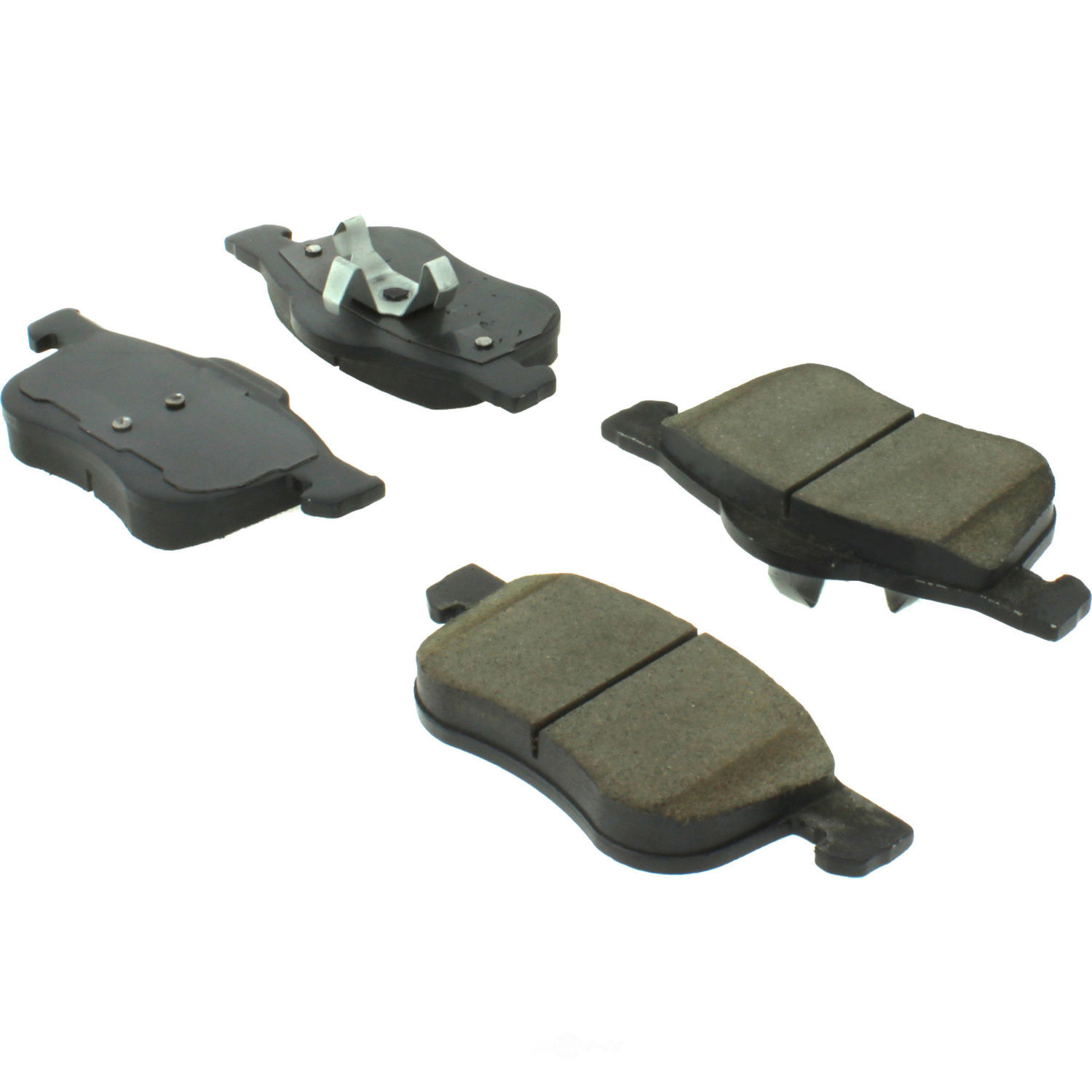 CENTRIC PARTS - Posi-Quiet Extended Wear Disc Brake Pad w/Shims & Hardware (Front) - CEC 106.07940