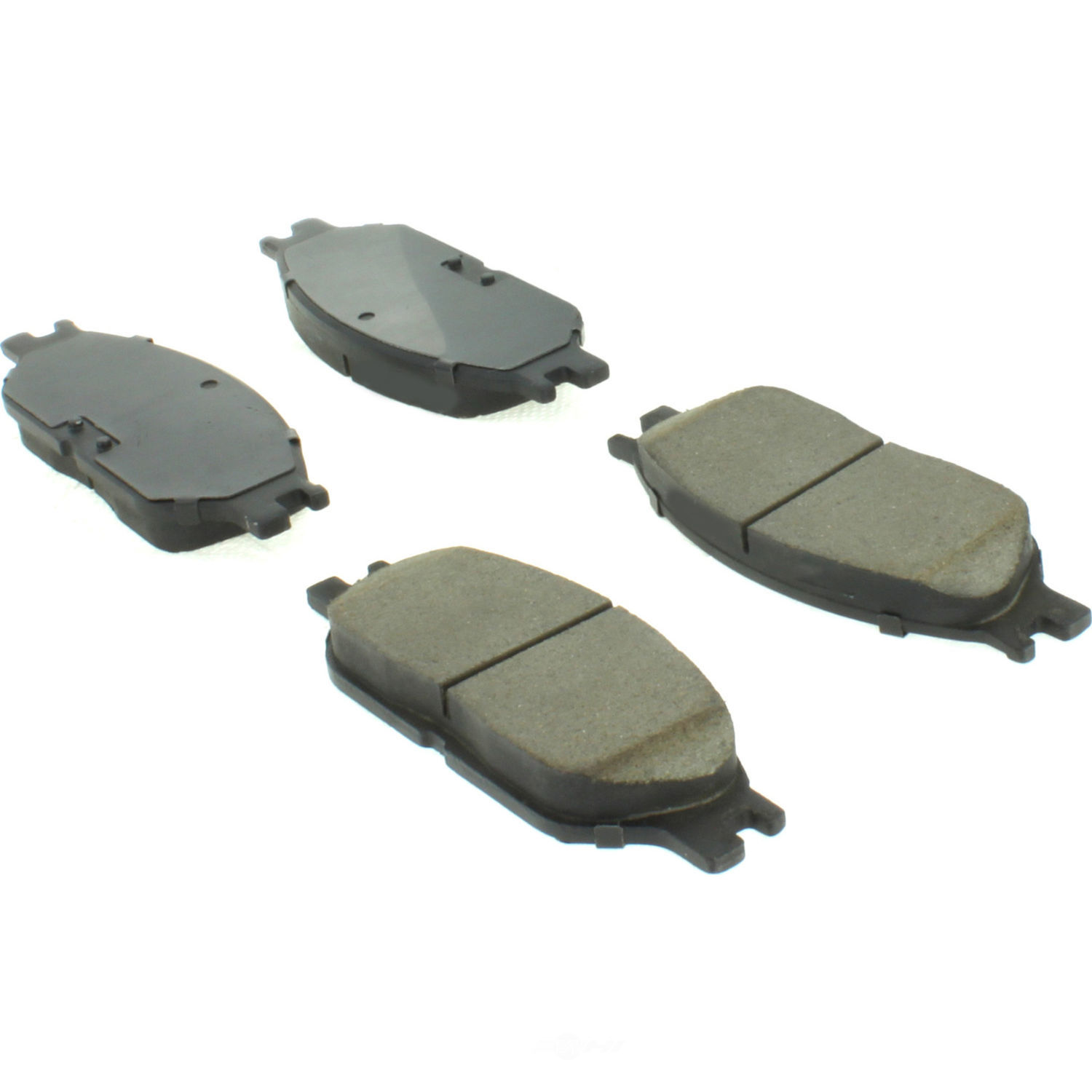CENTRIC PARTS - Centric Posi Quiet XT Semi-Metallic Disc Brake Pad Sets (Front) - CEC 106.08030