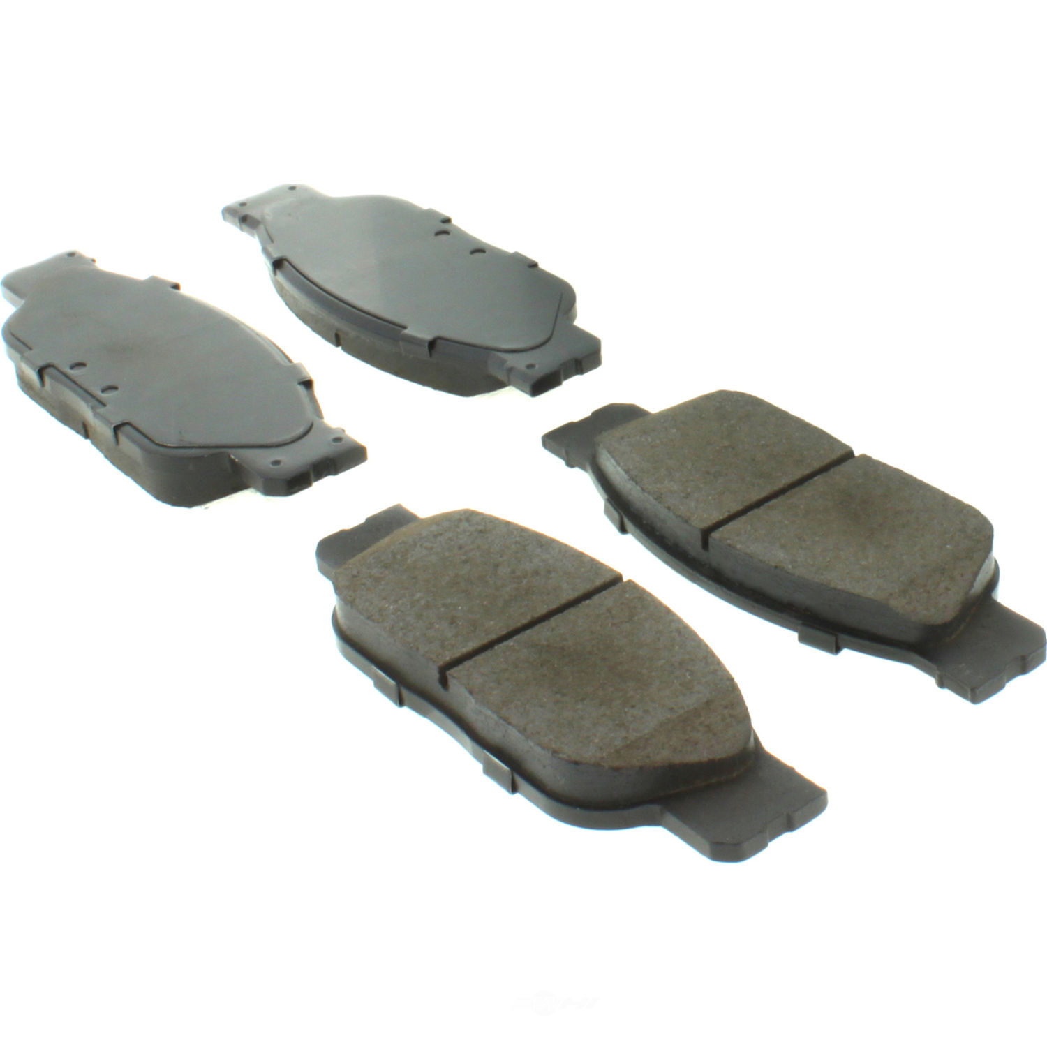 CENTRIC PARTS - Centric Posi Quiet XT Semi-Metallic Disc Brake Pad Sets (Front) - CEC 106.08050