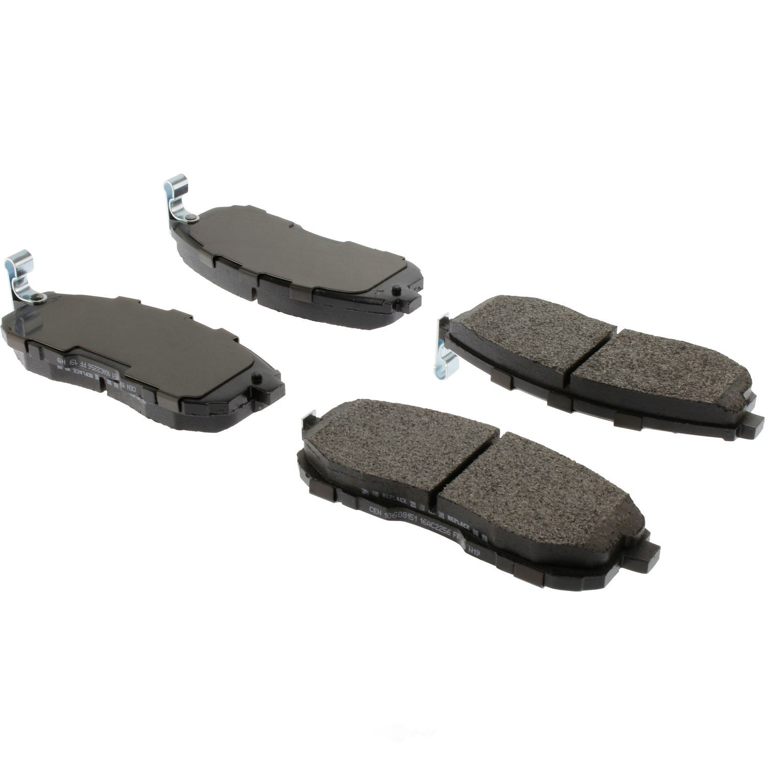 CENTRIC PARTS - Centric Posi Quiet XT Semi-Metallic Disc Brake Pad Sets (Front) - CEC 106.08151