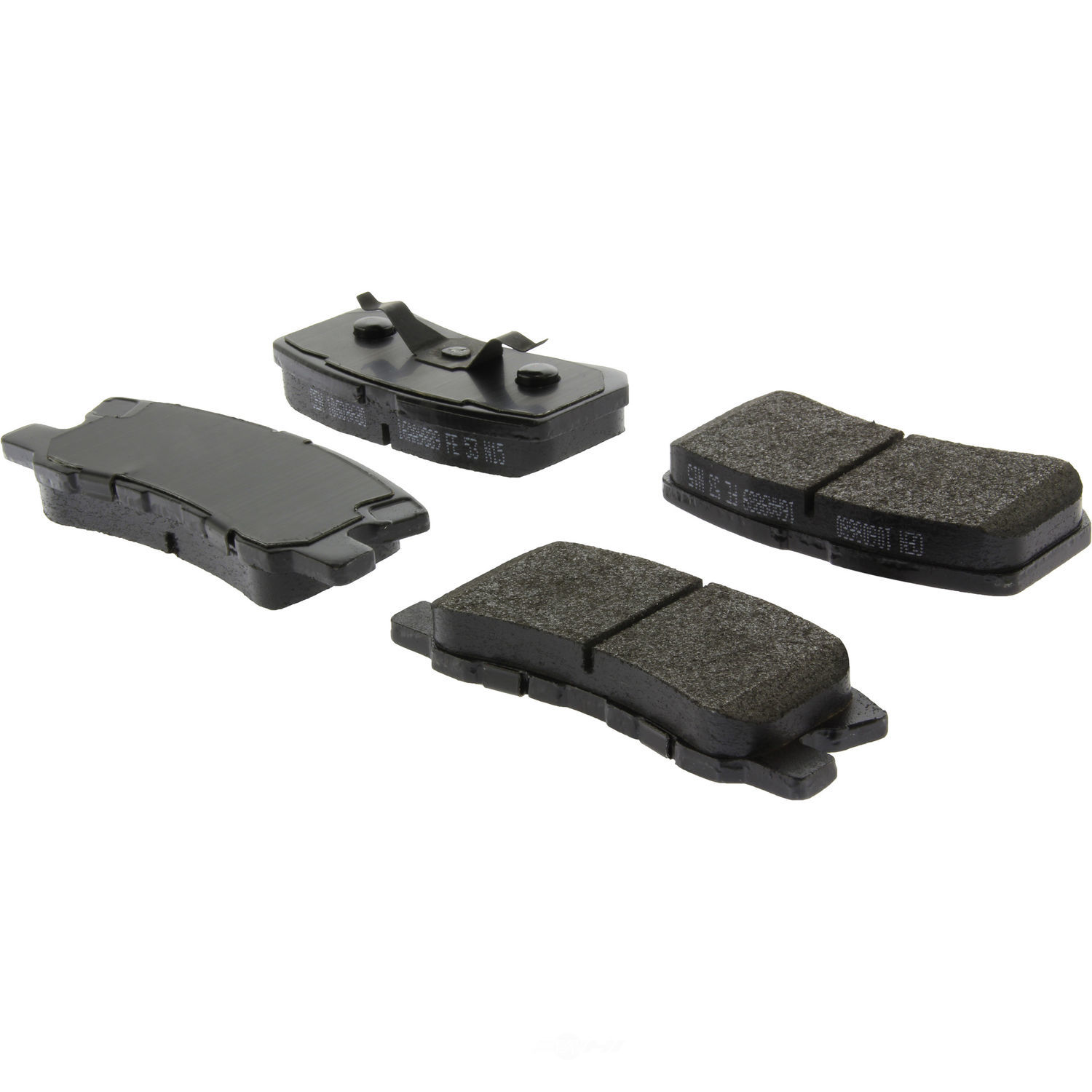 CENTRIC PARTS - Posi-Quiet Extended Wear Disc Brake Pad w/Shims & Hrdwr - CEC 106.08680