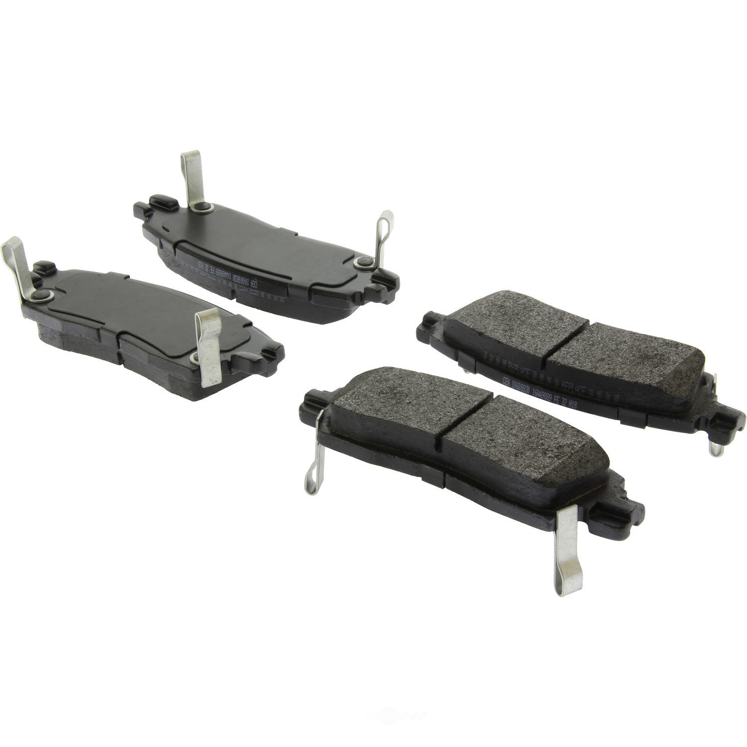 CENTRIC PARTS - Posi-Quiet Extended Wear Disc Brake Pad w/Shims & Hardware (Rear) - CEC 106.08830