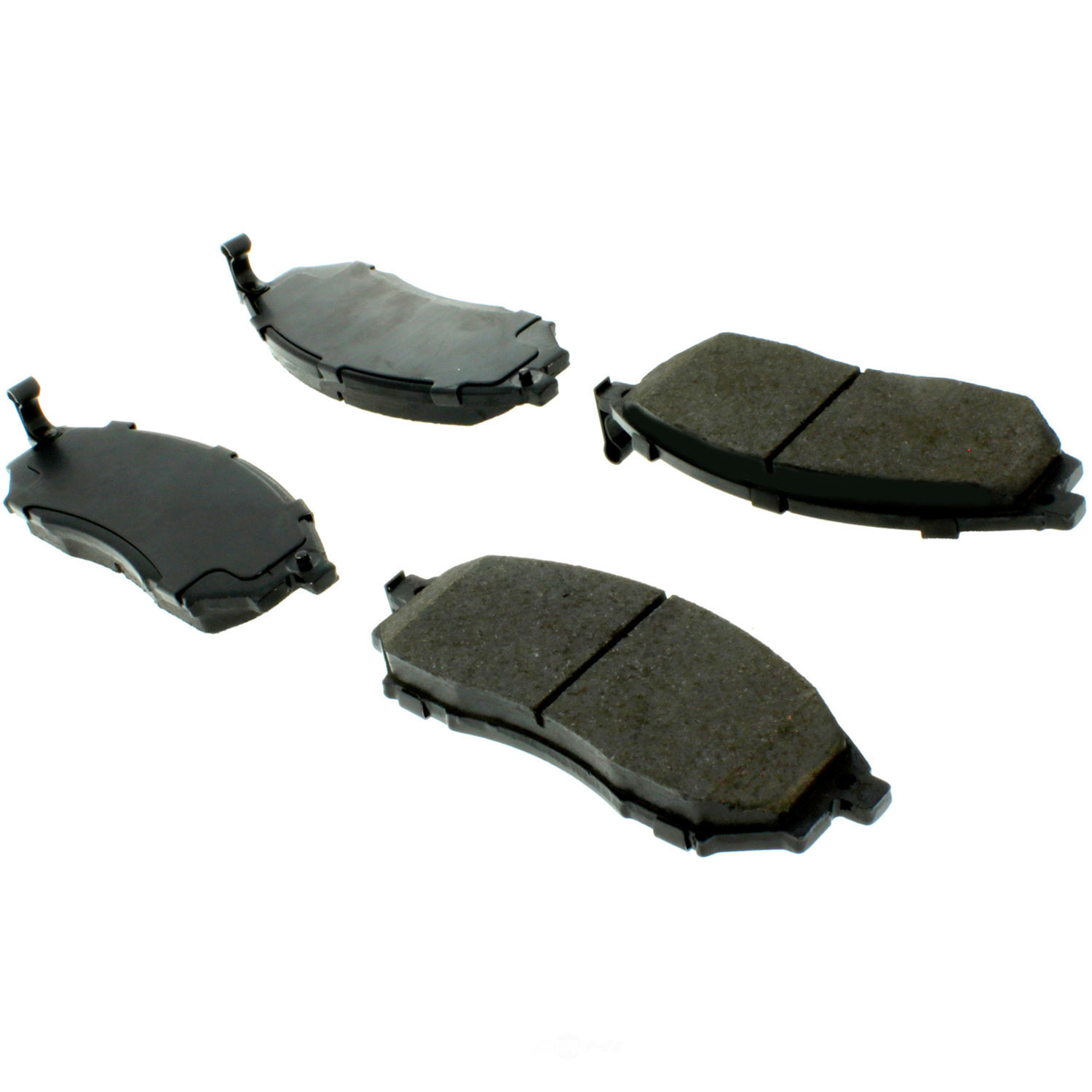 CENTRIC PARTS - Posi-Quiet Extended Wear Disc Brake Pad w/Shims & Hardware (Front) - CEC 106.08880