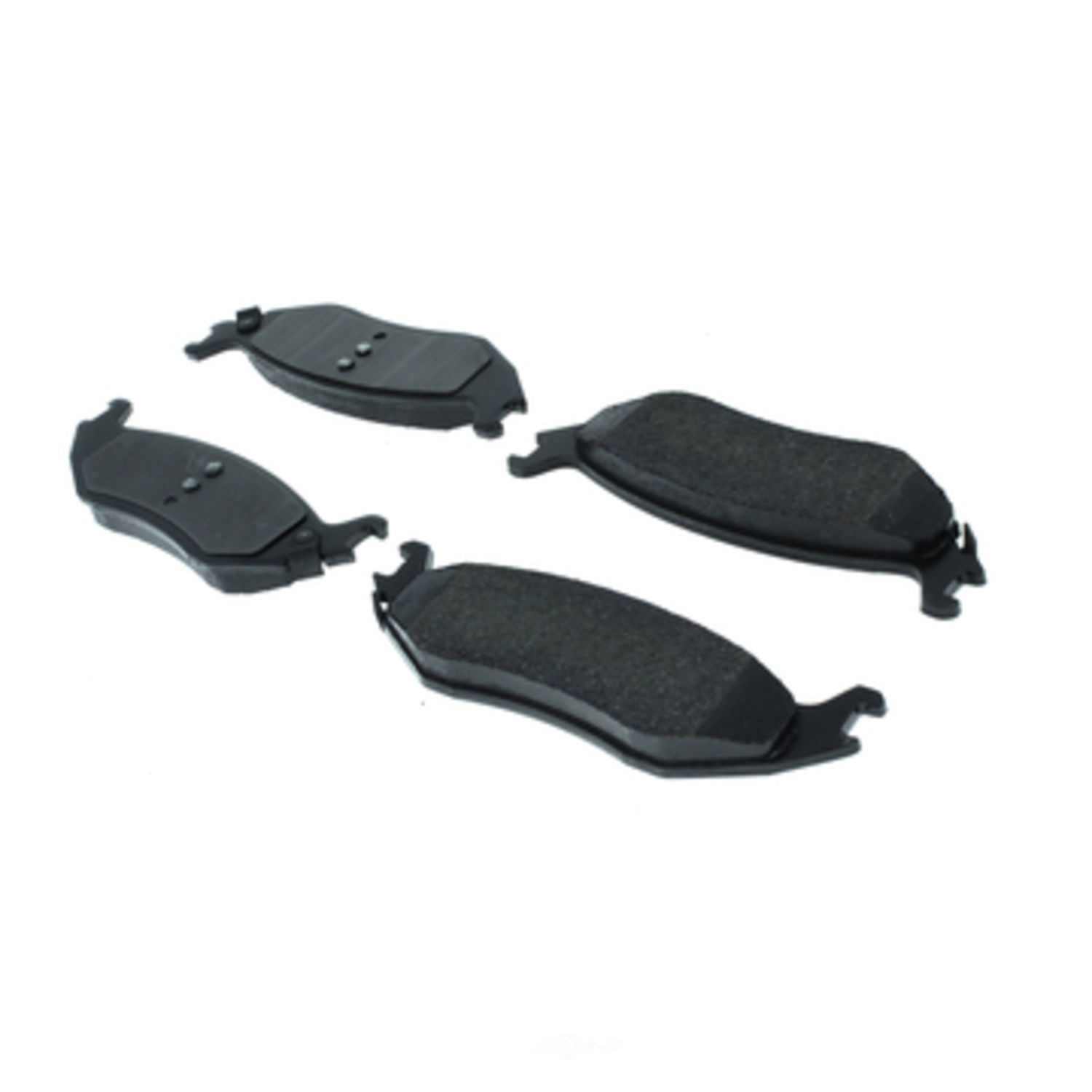 CENTRIC PARTS - Centric Posi-Quiet Extended Wear Semi-Metallic Disc Brake Pad Sets (Rear) - CEC 106.08980