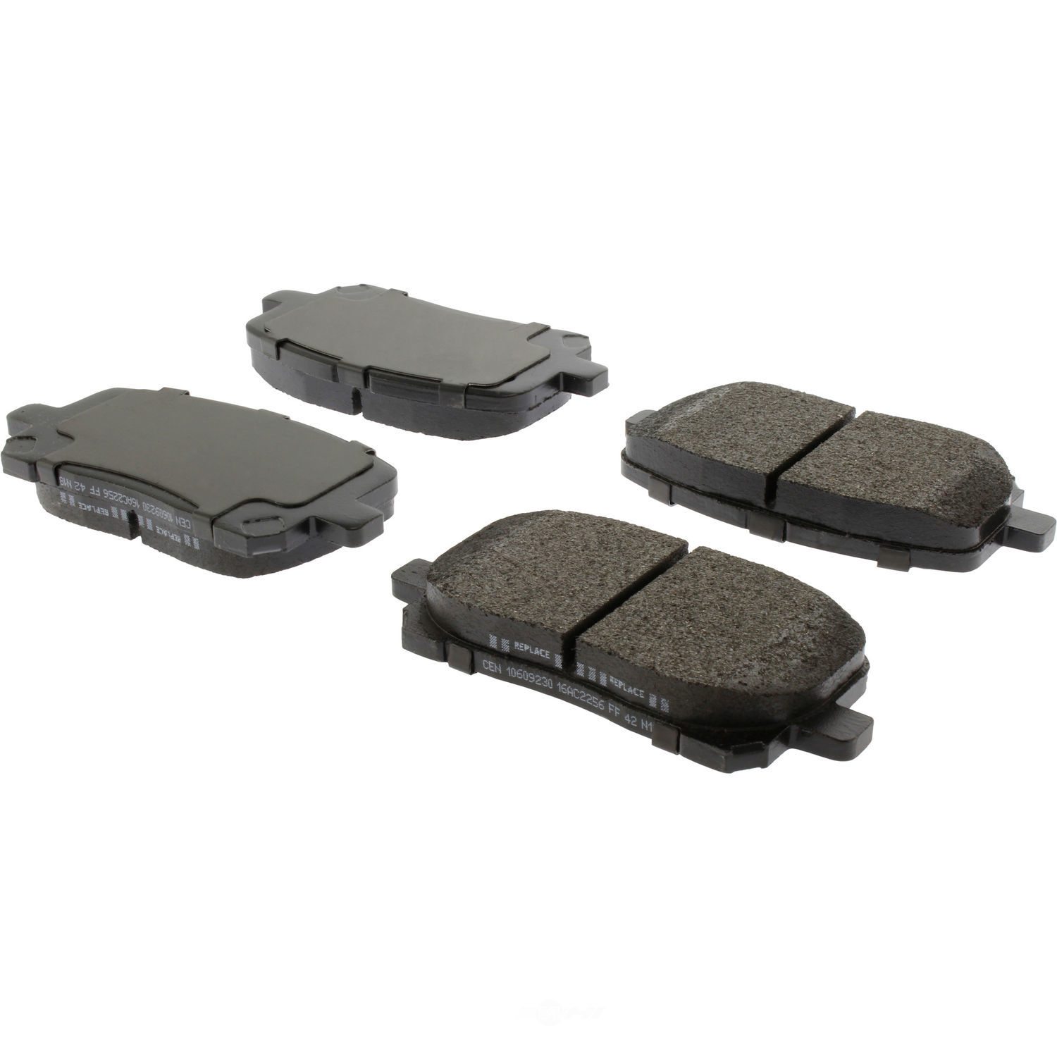 CENTRIC PARTS - Centric Posi Quiet XT Semi-Metallic Disc Brake Pad Sets (Front) - CEC 106.09230