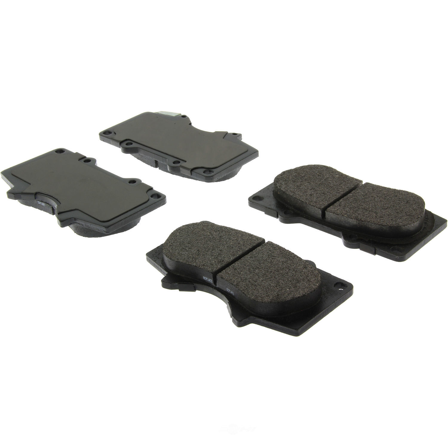 CENTRIC PARTS - Posi-Quiet Extended Wear Disc Brake Pad w/Shims & Hardware (Front) - CEC 106.09760