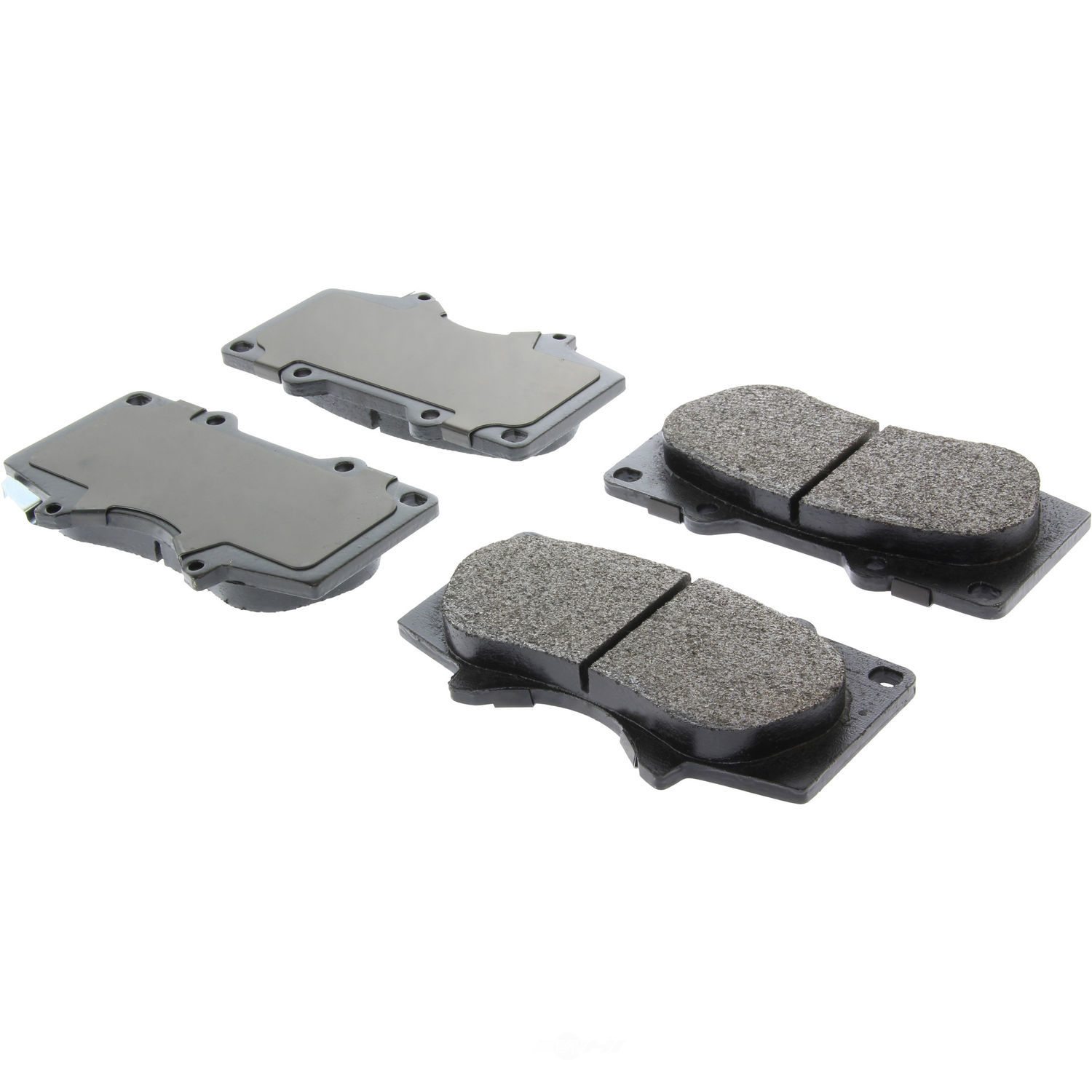 CENTRIC PARTS - Centric Posi Quiet XT Semi-Metallic Disc Brake Pad Sets (Front) - CEC 106.09761