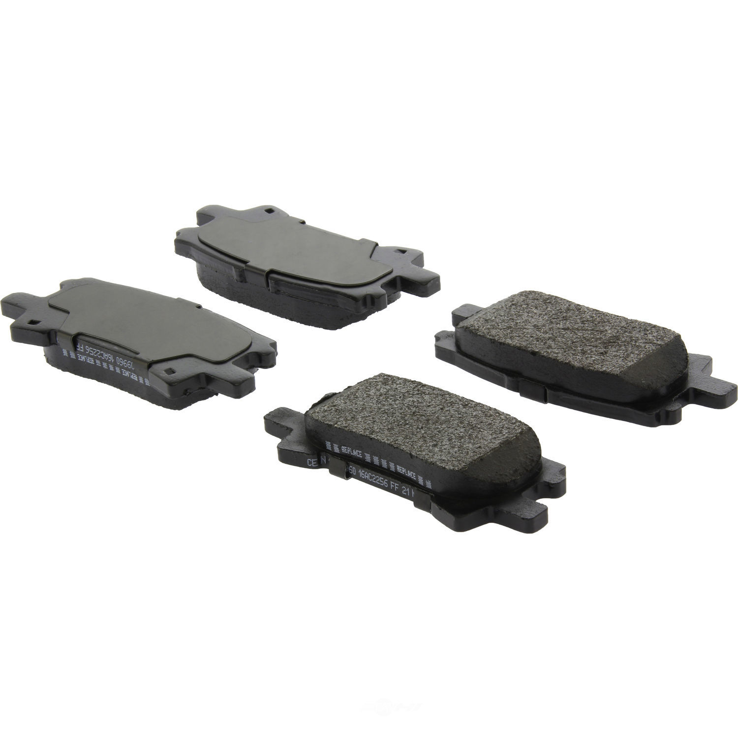 CENTRIC PARTS - Centric Posi Quiet XT Semi-Metallic Disc Brake Pad Sets (Rear) - CEC 106.09960