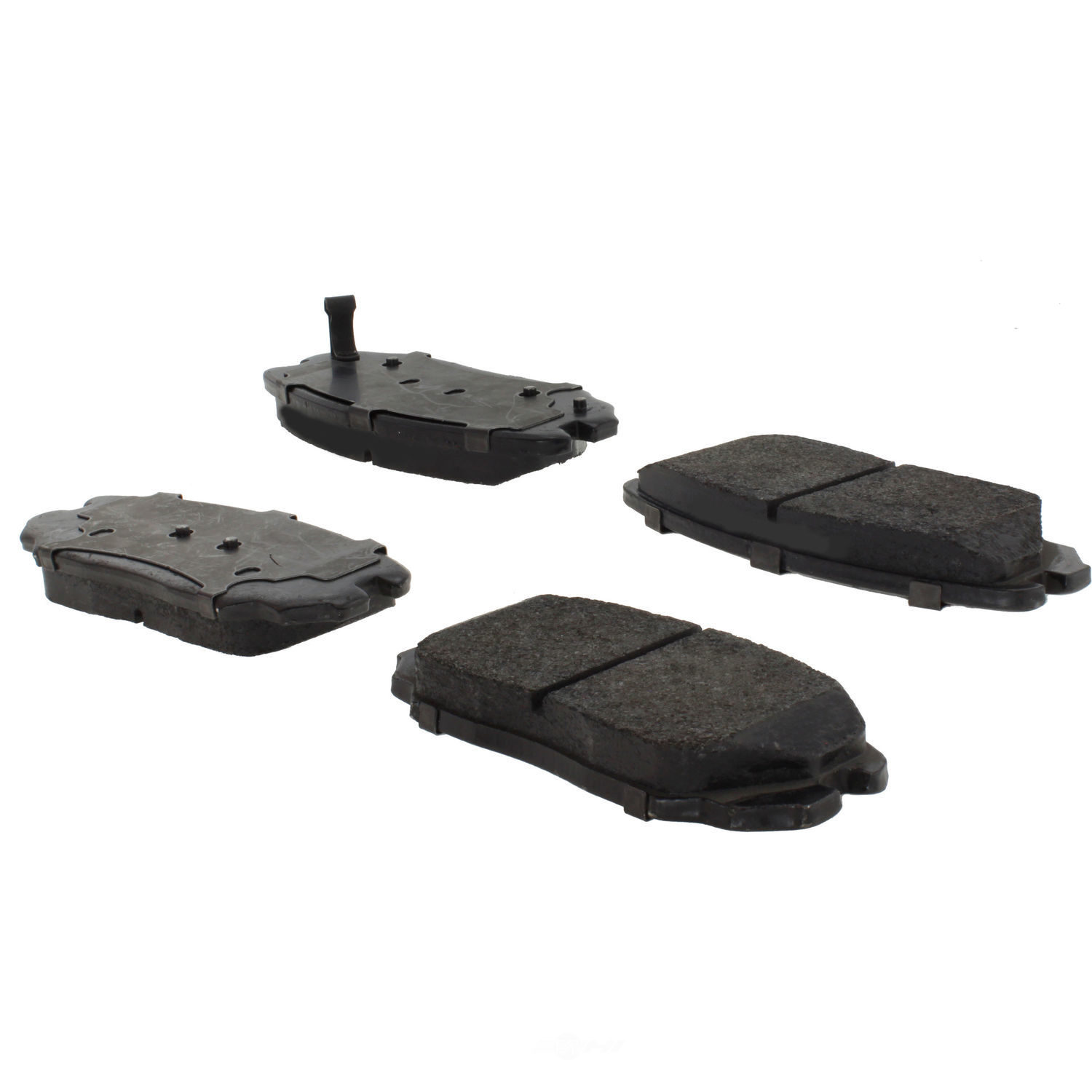 CENTRIC PARTS - Posi-Quiet Extended Wear Disc Brake Pad w/Shims & Hardware (Front) - CEC 106.11251