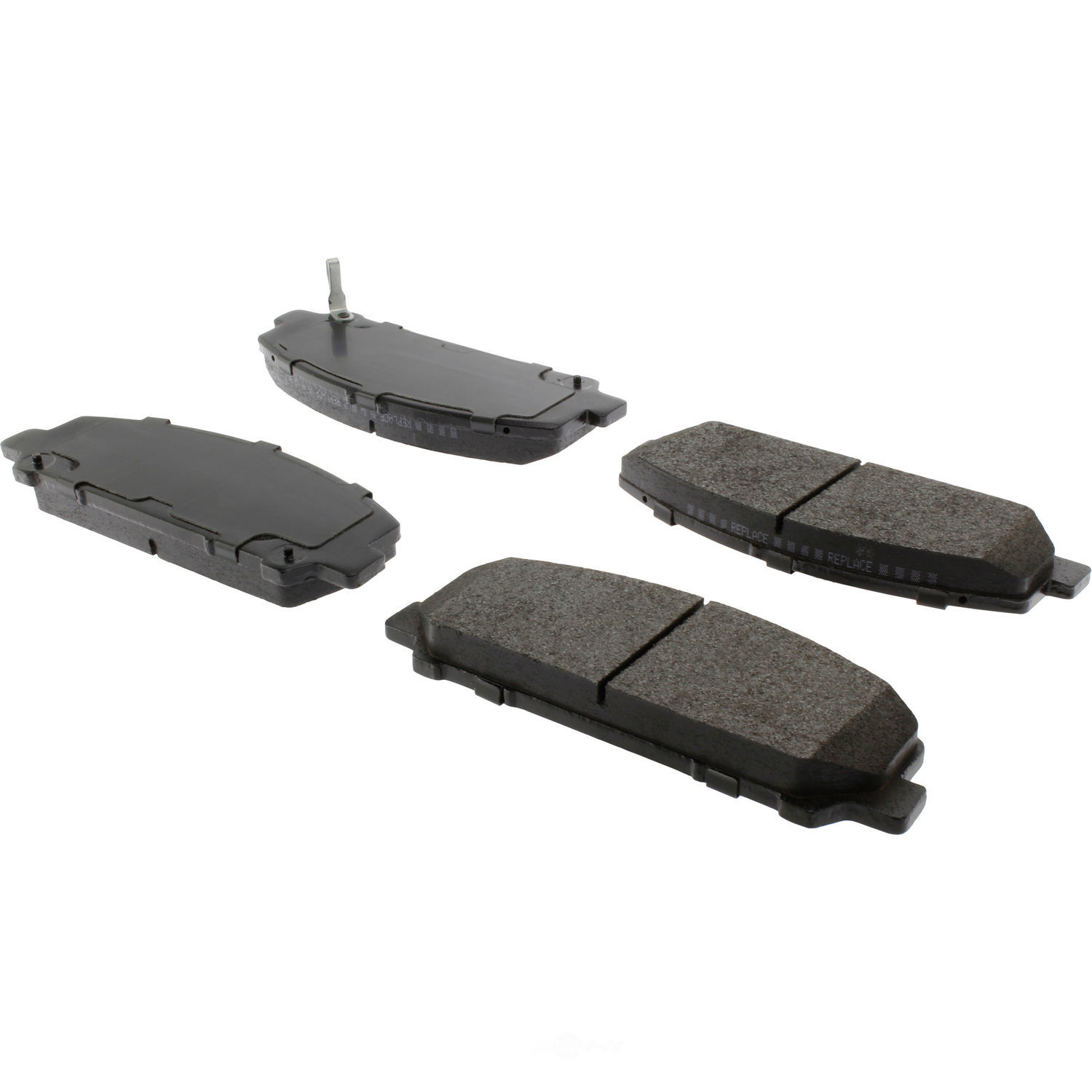 CENTRIC PARTS - Posi-Quiet Extended Wear Disc Brake Pad w/Shims & Hardware (Front) - CEC 106.12860