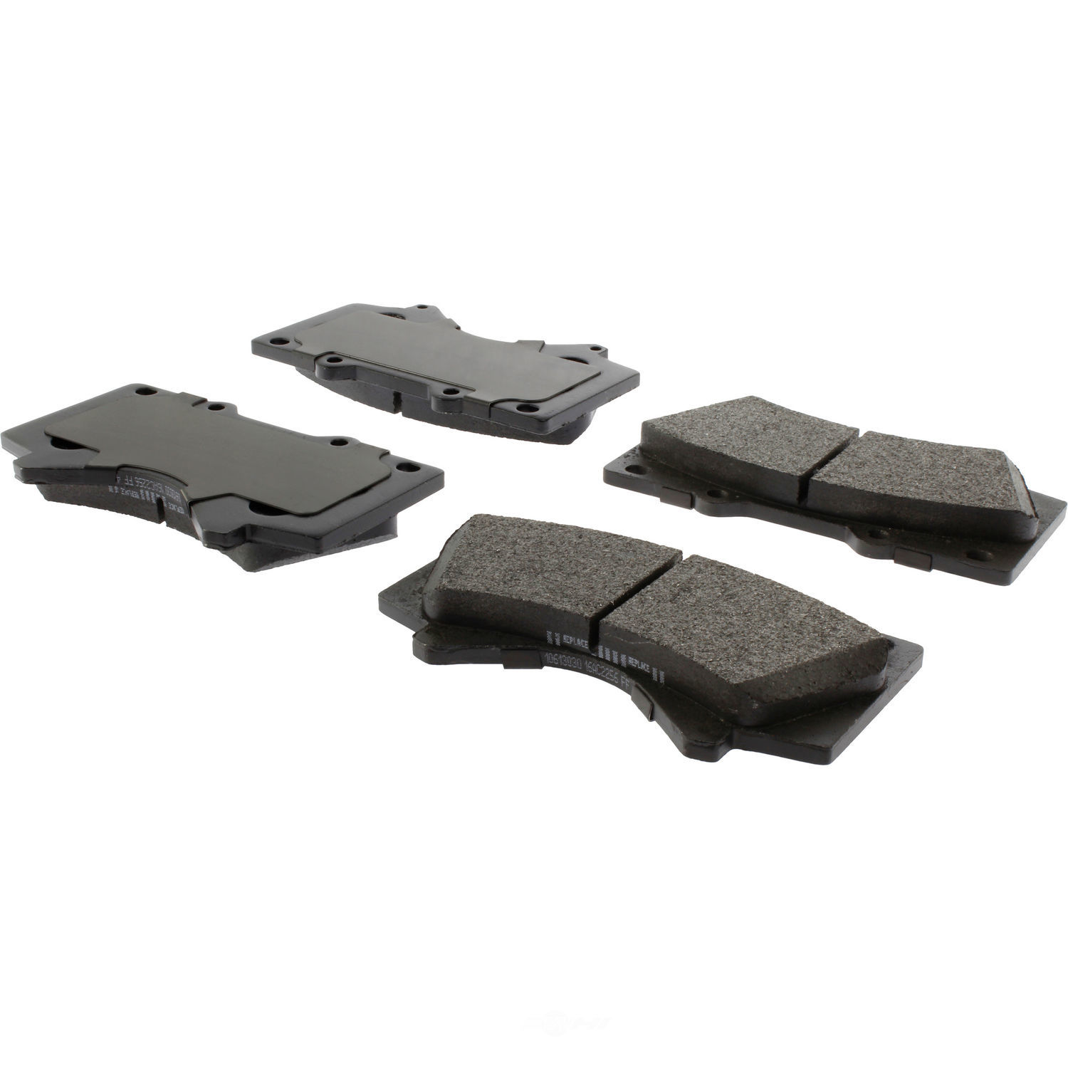 CENTRIC PARTS - Centric Posi Quiet XT Semi-Metallic Disc Brake Pad Sets (Front) - CEC 106.13030