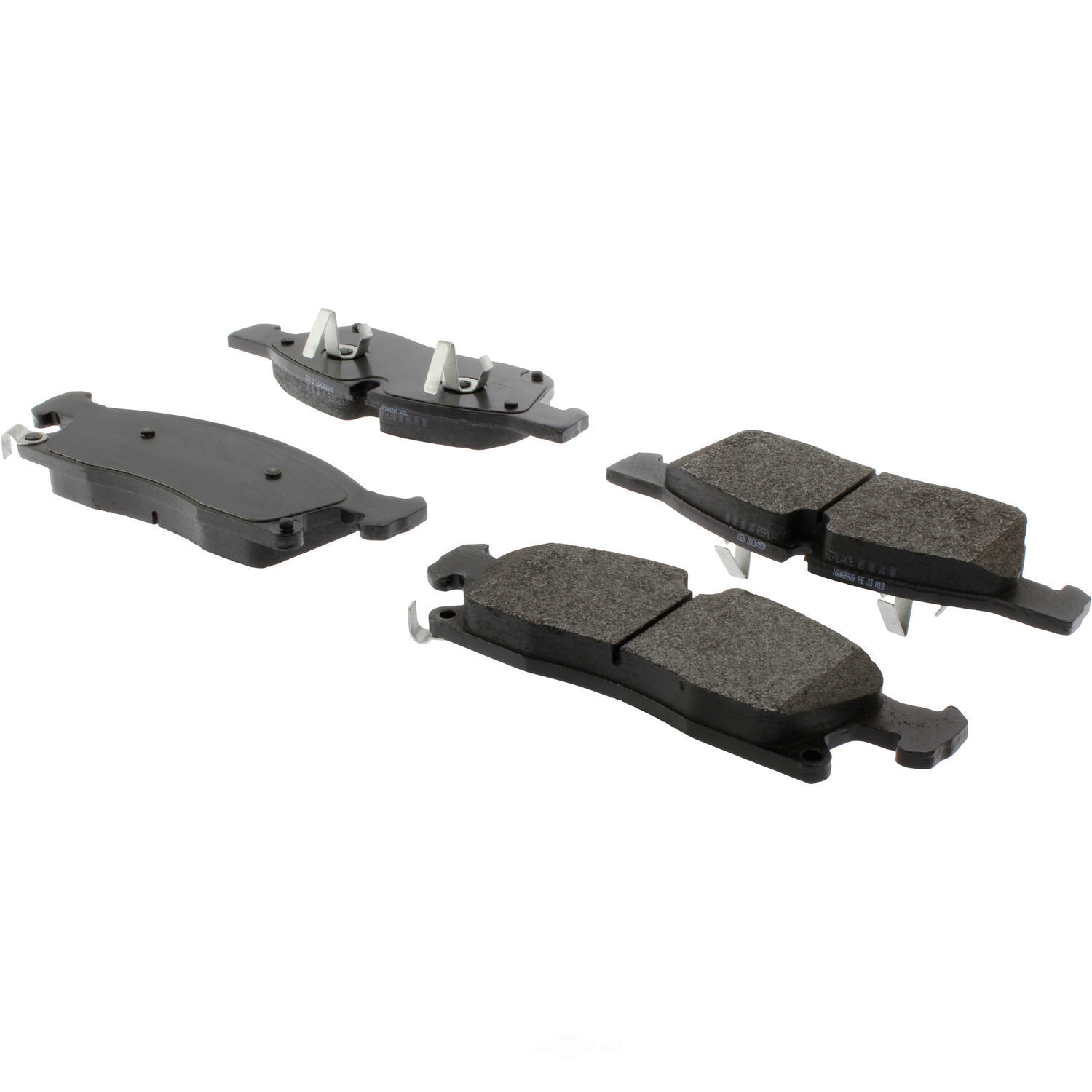 CENTRIC PARTS - Posi-Quiet Extended Wear Disc Brake Pad w/Shims & Hardware (Front) - CEC 106.14550