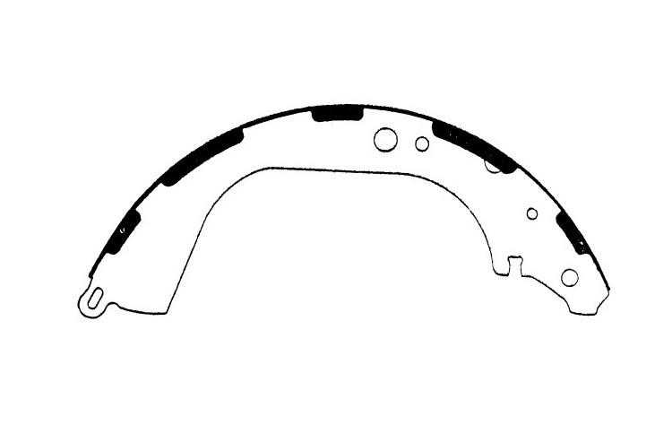 CENTRIC PARTS - Centric Premium Brake Shoes - CEC 111.06310