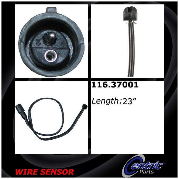 CENTRIC PARTS - Disc Brake Pad Wear Sensor - CEC 116.37001