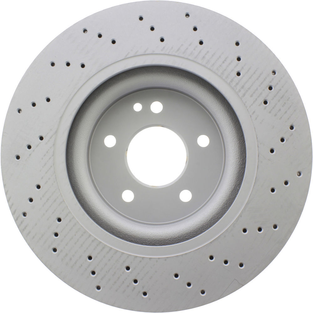 CENTRIC PARTS - Centric Premium OE Style Cross-Drilled Disc Brake Rotors (Front) - CEC 128.35046