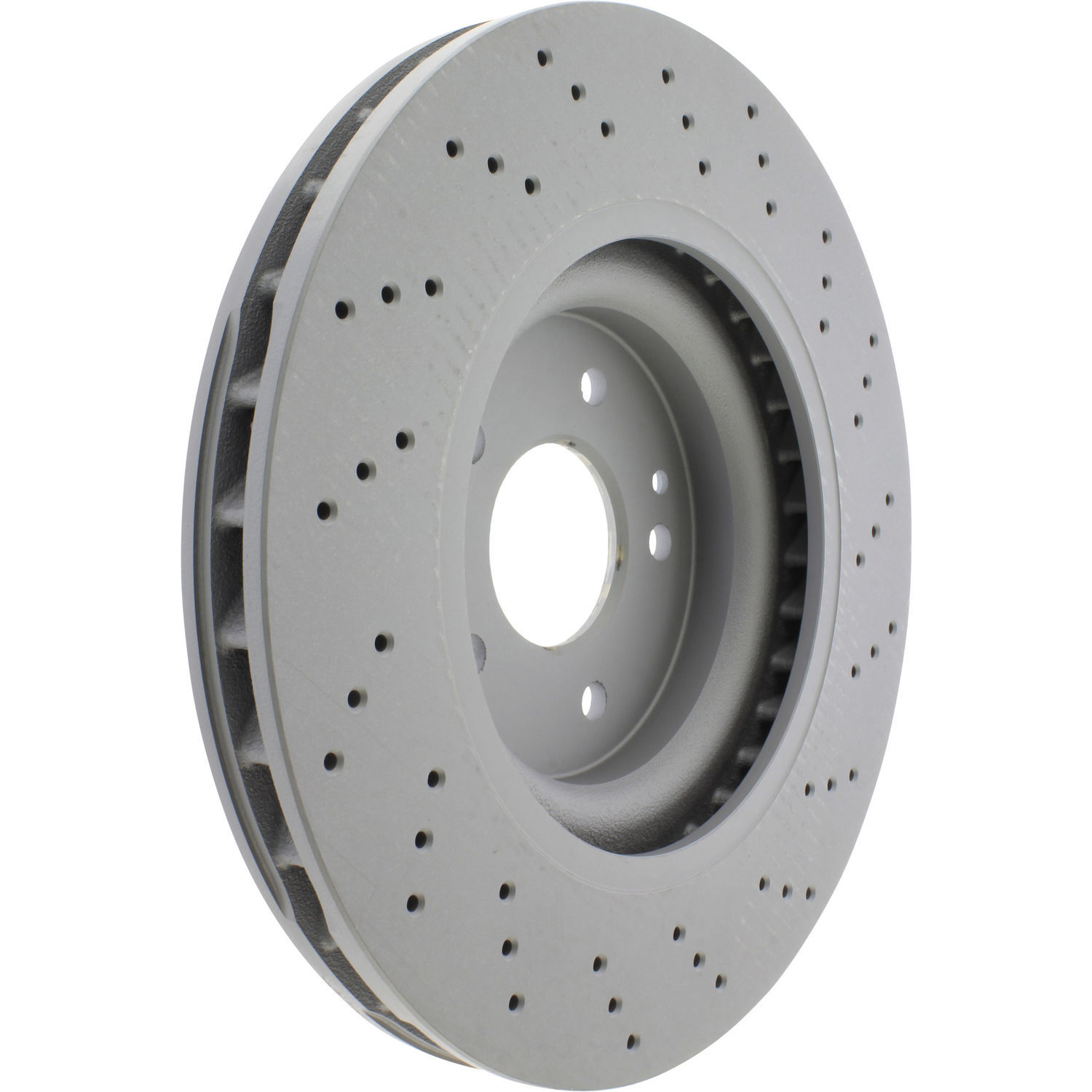 CENTRIC PARTS - Centric Premium OE Style Cross-Drilled Disc Brake Rotors (Front) - CEC 128.35046