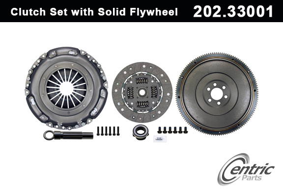 CENTRIC PARTS - Optional Solid Flywheel Conversion Kit Incl New Solid Flywheel - CEC 202.33001