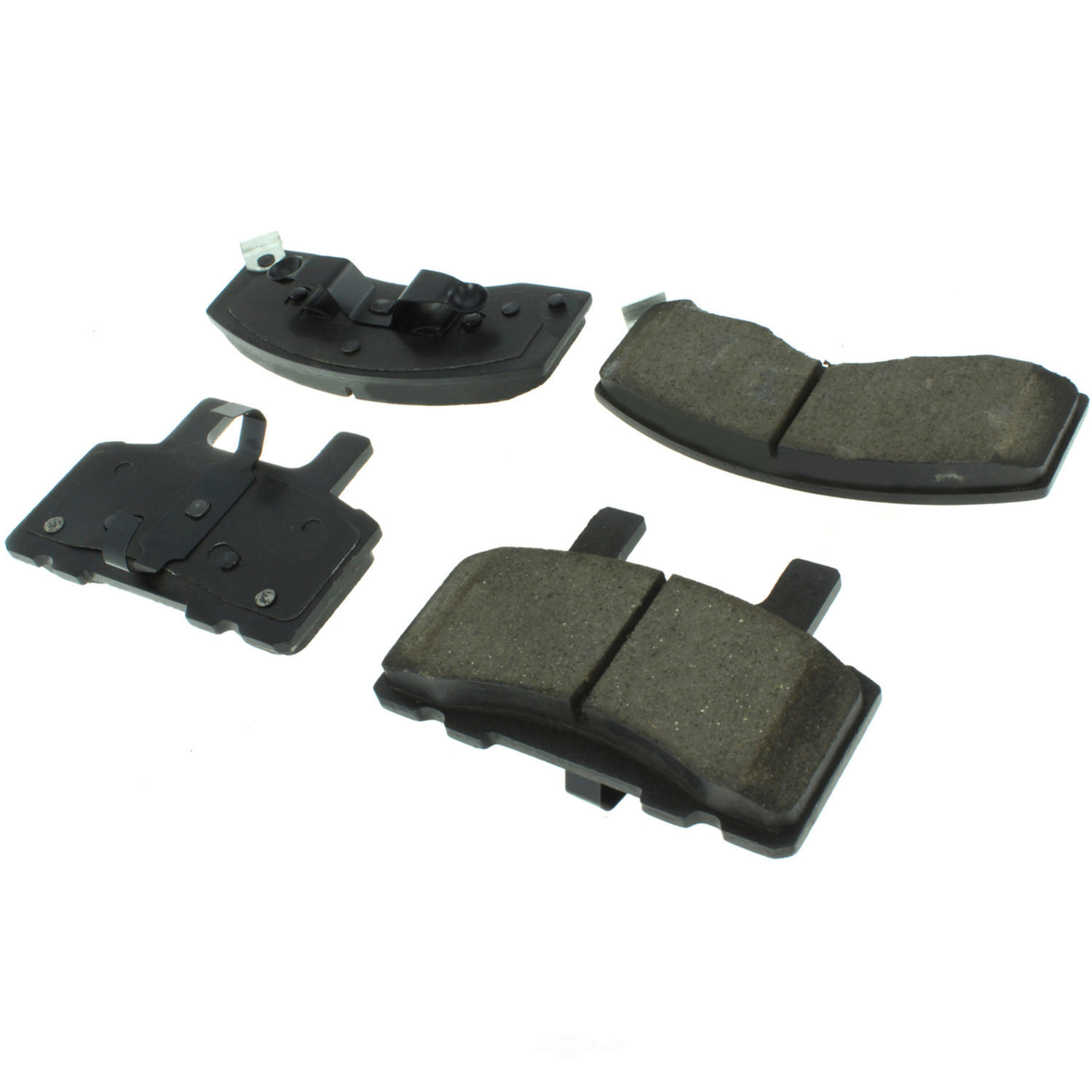 CENTRIC PARTS - Premium Semi-Met Pads w/Shim and Hardware (Front) - CEC 300.03700