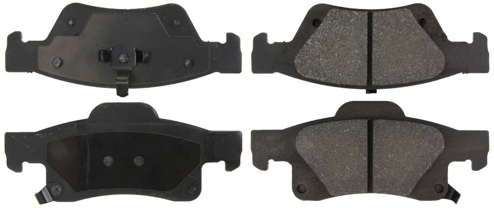 CENTRIC PARTS - Centric Premium Semi-Metallic Disc Brake Pad Sets - CEC 300.14980