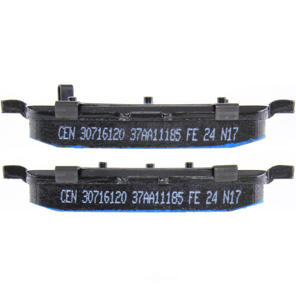 CENTRIC PARTS - Centric Tactical Police Duty Disc Brake Pad Sets by StopTech - CEC 307.16120
