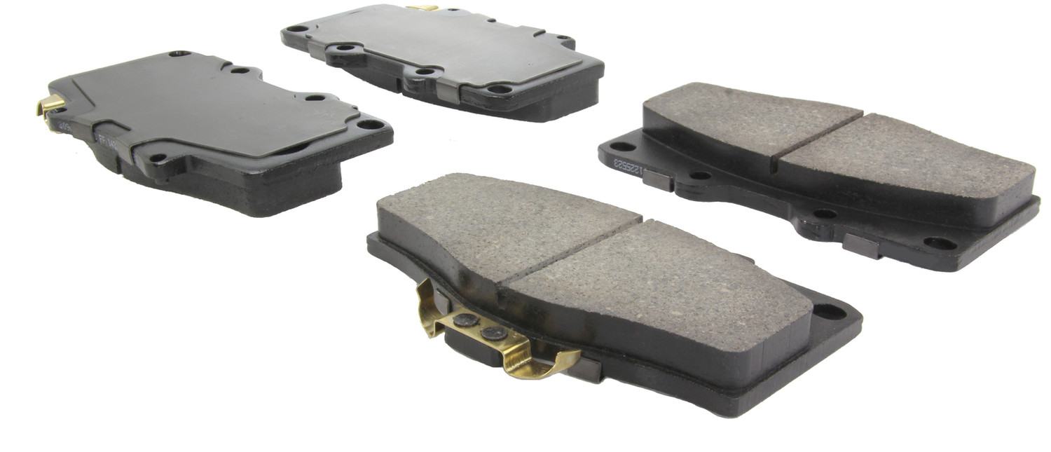CENTRIC FLEET PERFORMANCE - Centric Posi Quiet XT Disc Brake Pad Sets (Front) - CEF 306.06110