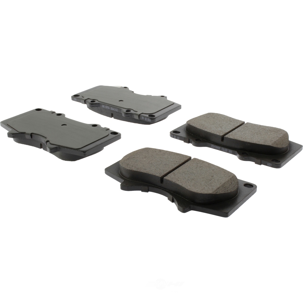 CENTRIC FLEET PERFORMANCE - Centric Posi Quiet XT Disc Brake Pad Sets (Front) - CEF 306.09761