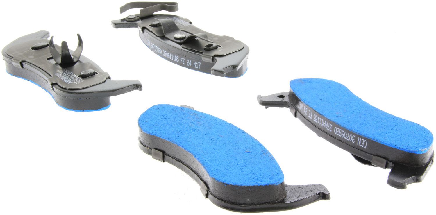 CENTRIC FLEET PERFORMANCE - Centric Posi Quiet XT Police Disc Brake Pad Sets by StopTech - CEF 307.09320