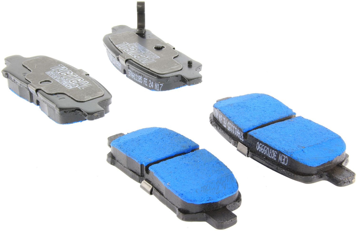CENTRIC FLEET PERFORMANCE - Centric Posi Quiet XT Police Disc Brake Pad Sets by StopTech - CEF 307.09990