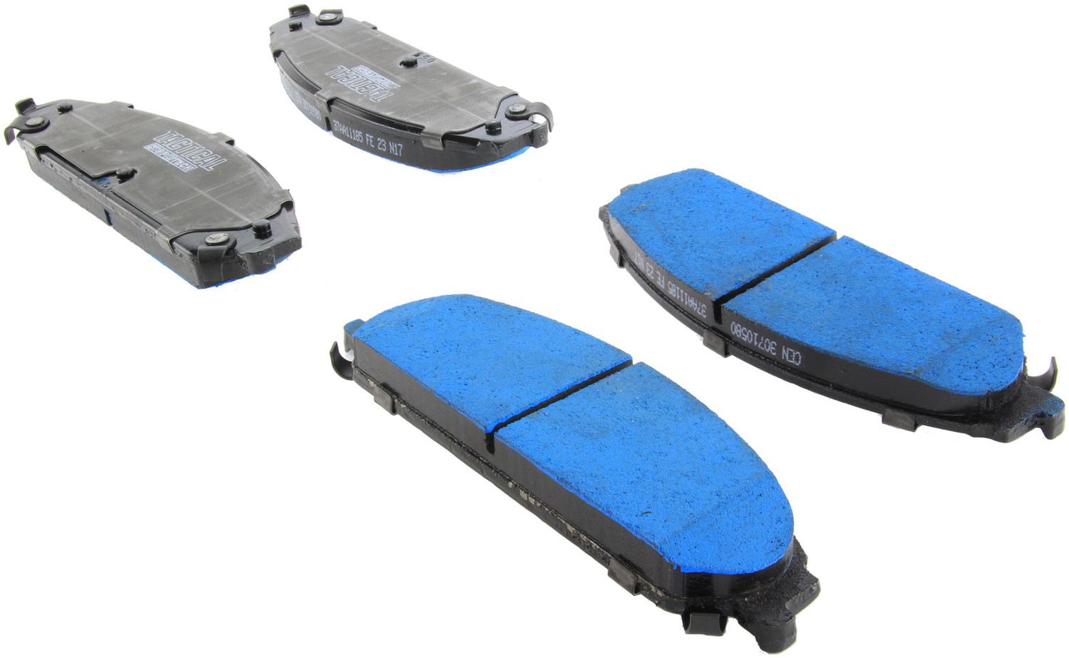 CENTRIC FLEET PERFORMANCE - Centric Posi Quiet XT Police Disc Brake Pad Sets by StopTech - CEF 307.10580