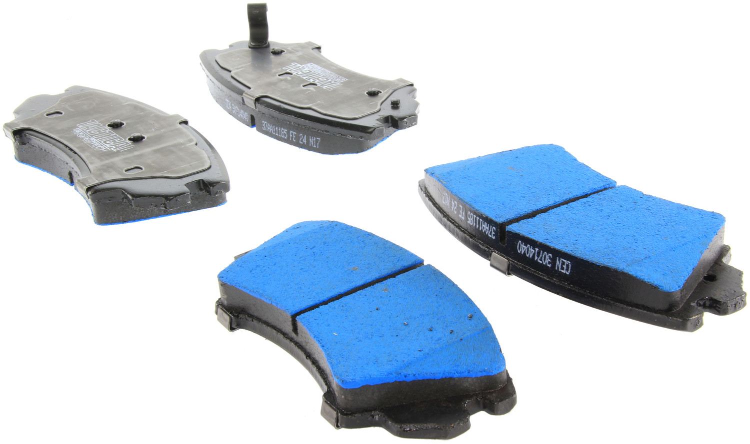 CENTRIC FLEET PERFORMANCE - Centric Posi Quiet XT Police Disc Brake Pad Sets by StopTech - CEF 307.14040