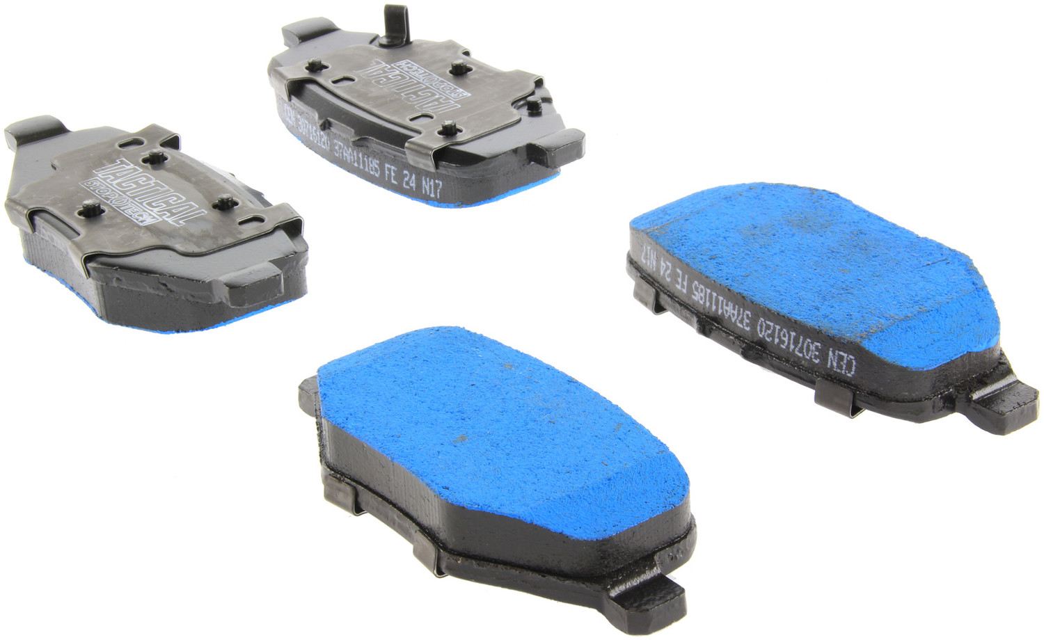 CENTRIC FLEET PERFORMANCE - Centric Posi Quiet XT Police Disc Brake Pad Sets by StopTech (Rear) - CEF 307.16120