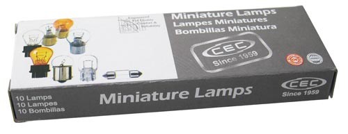 CEC INDUSTRIES - Glove Box Light Bulb - CEI 158