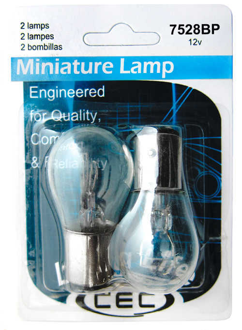 CEC INDUSTRIES - Brake Light Bulb - CEI 7528BP