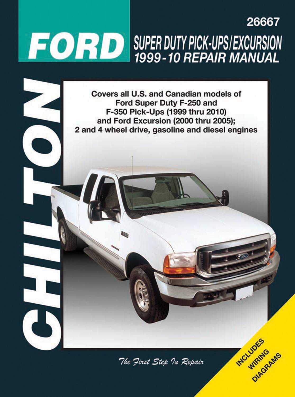 Chilton auto repair manual ford f250 #6